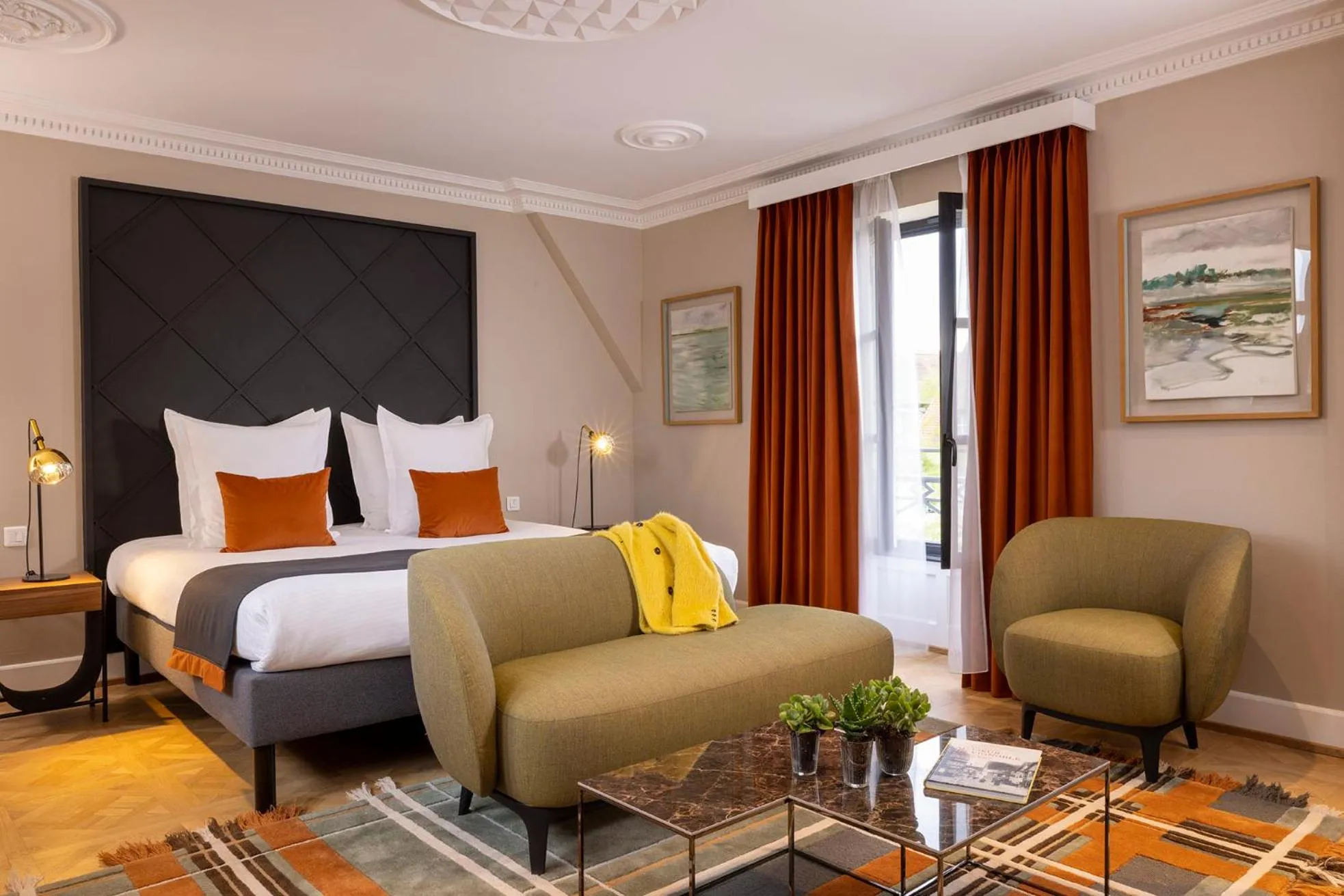 Photo of the whole room, Bed in Hotel Le Colombier