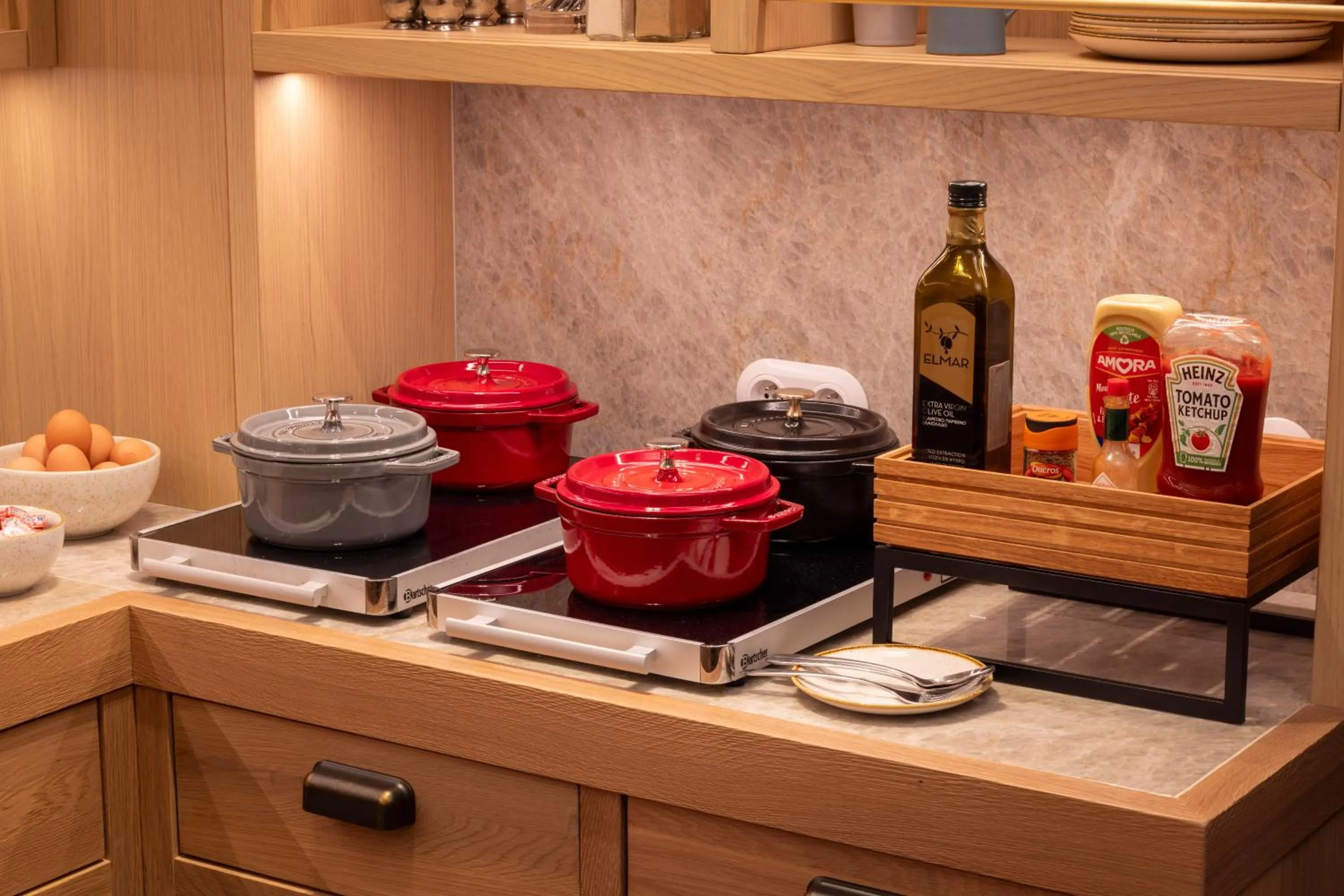 Buffet breakfast in Hotel Le Colombier