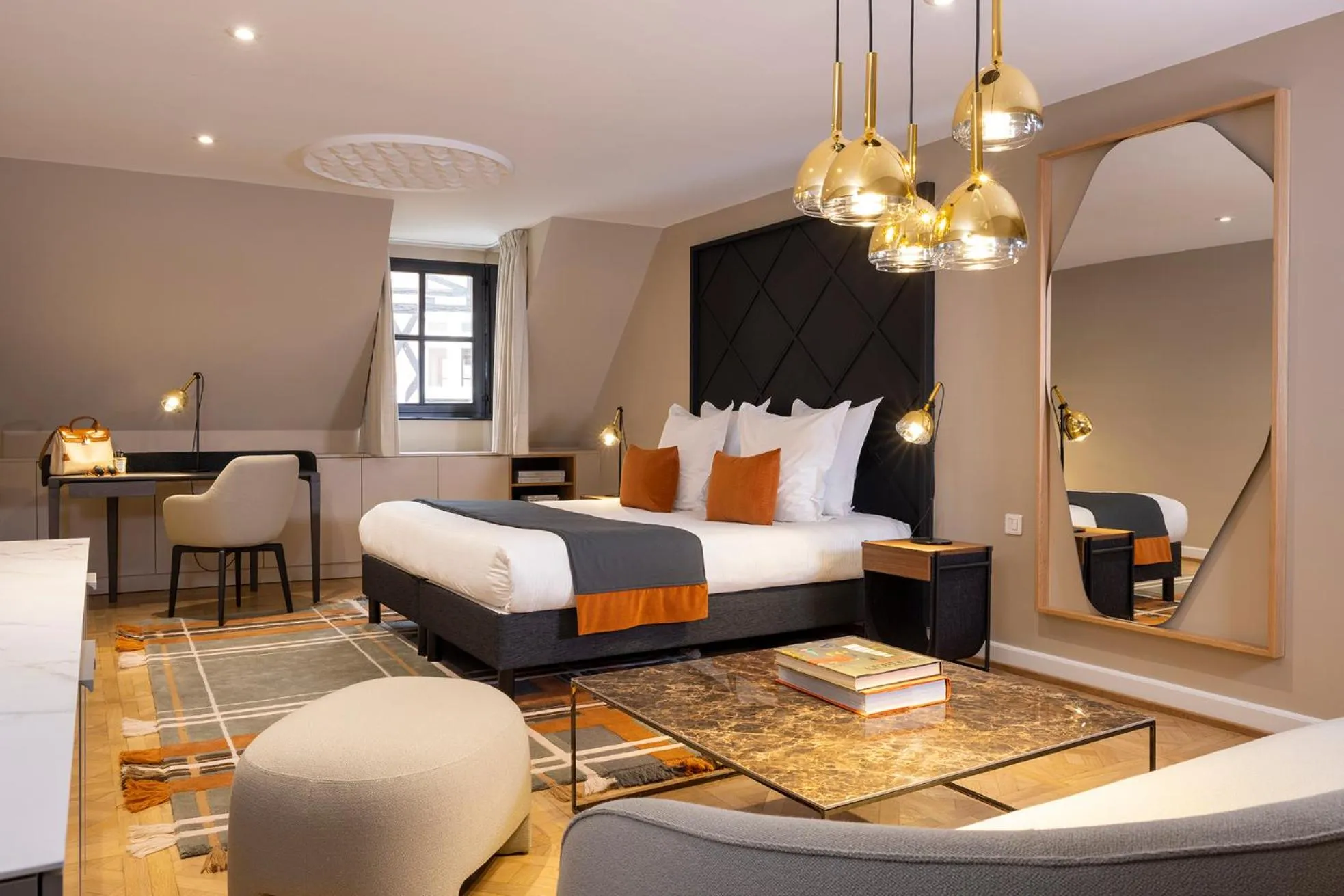 Bedroom, Bed in Hotel Le Colombier