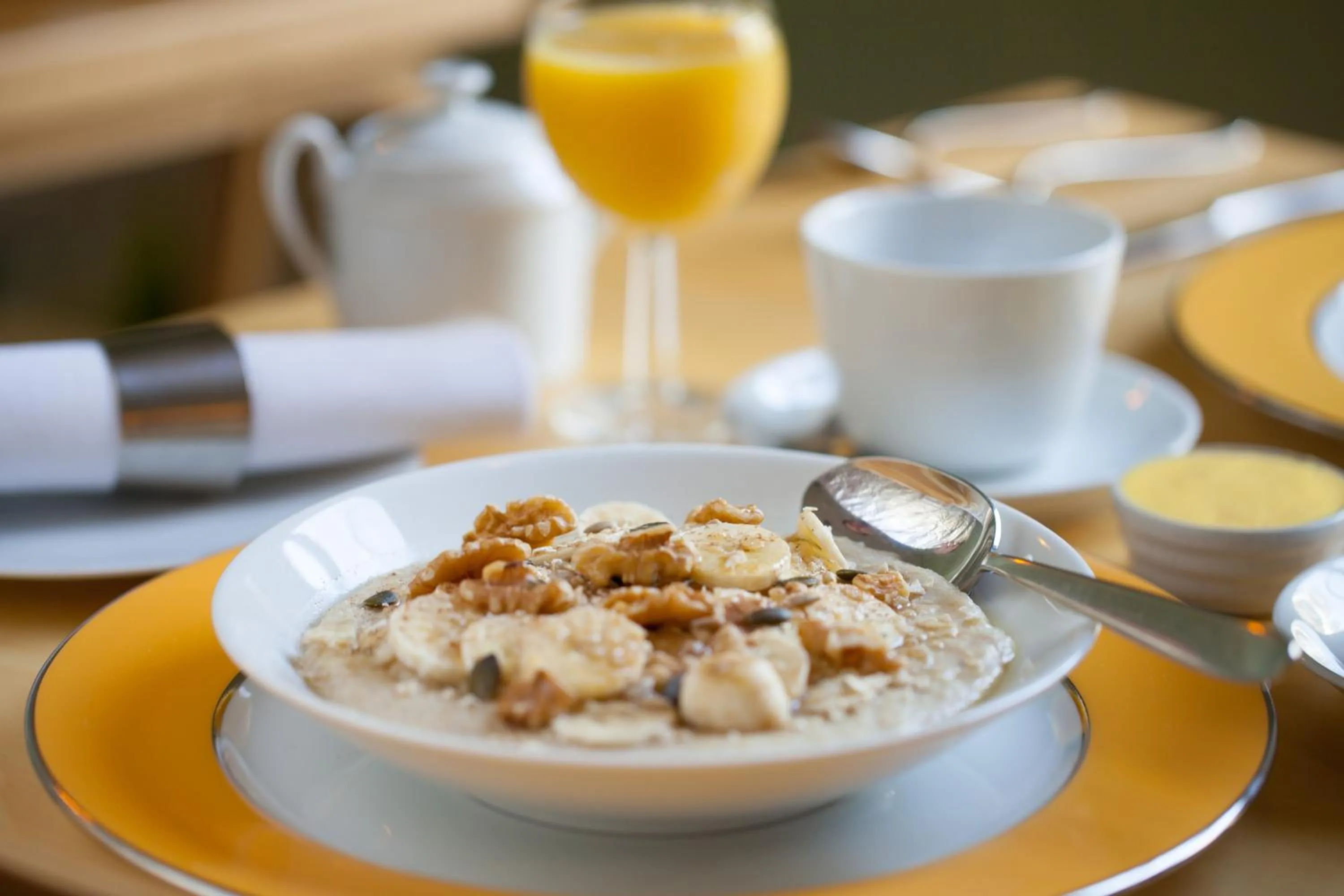 Food and drinks in Hill View House