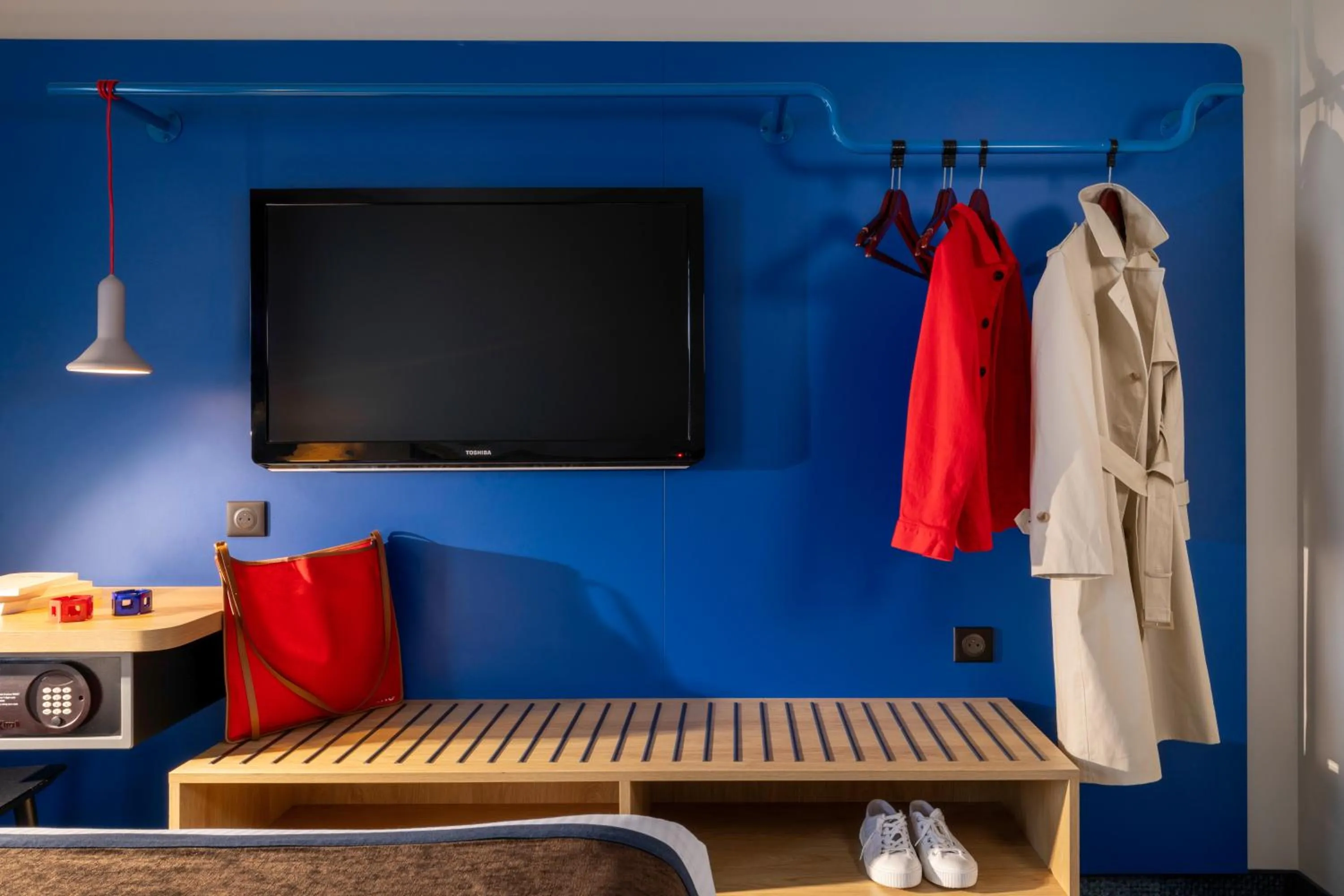 Bedroom in Hotel Le Bugatti