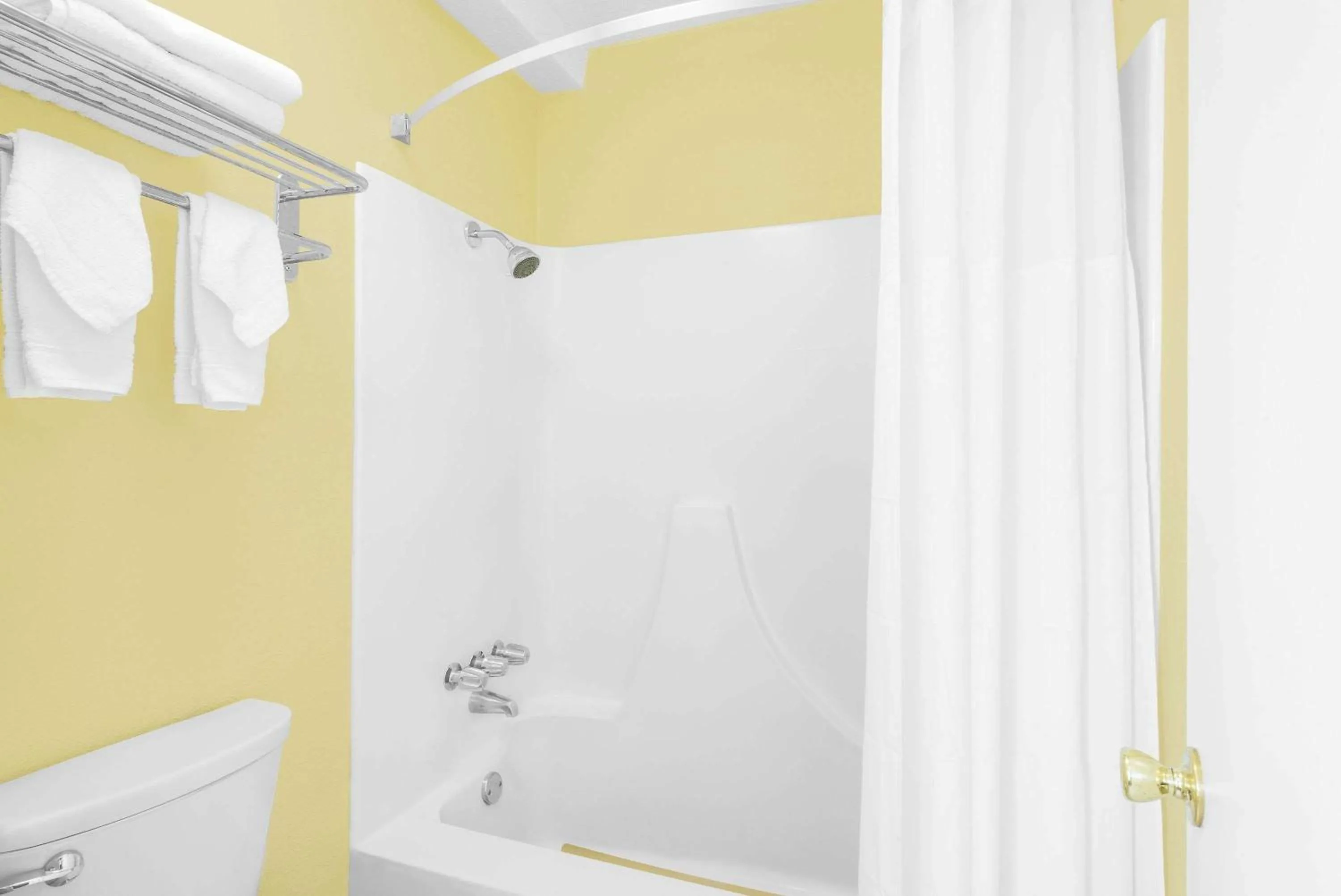 Bathroom in Super 8 by Wyndham Kerrville TX