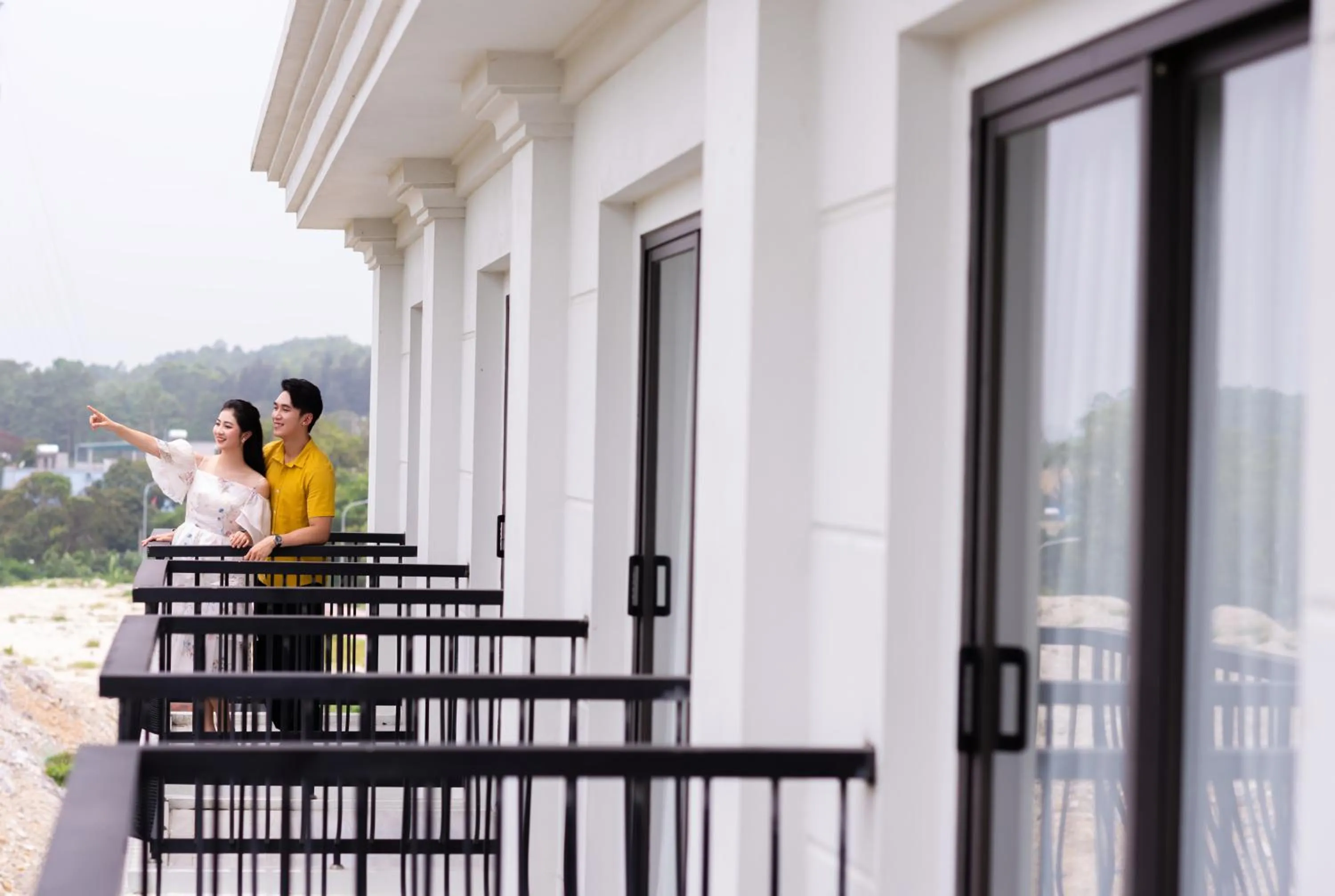 Balcony/Terrace in Minh Chau Pearl Hotel & Spa - Quan Lan Island