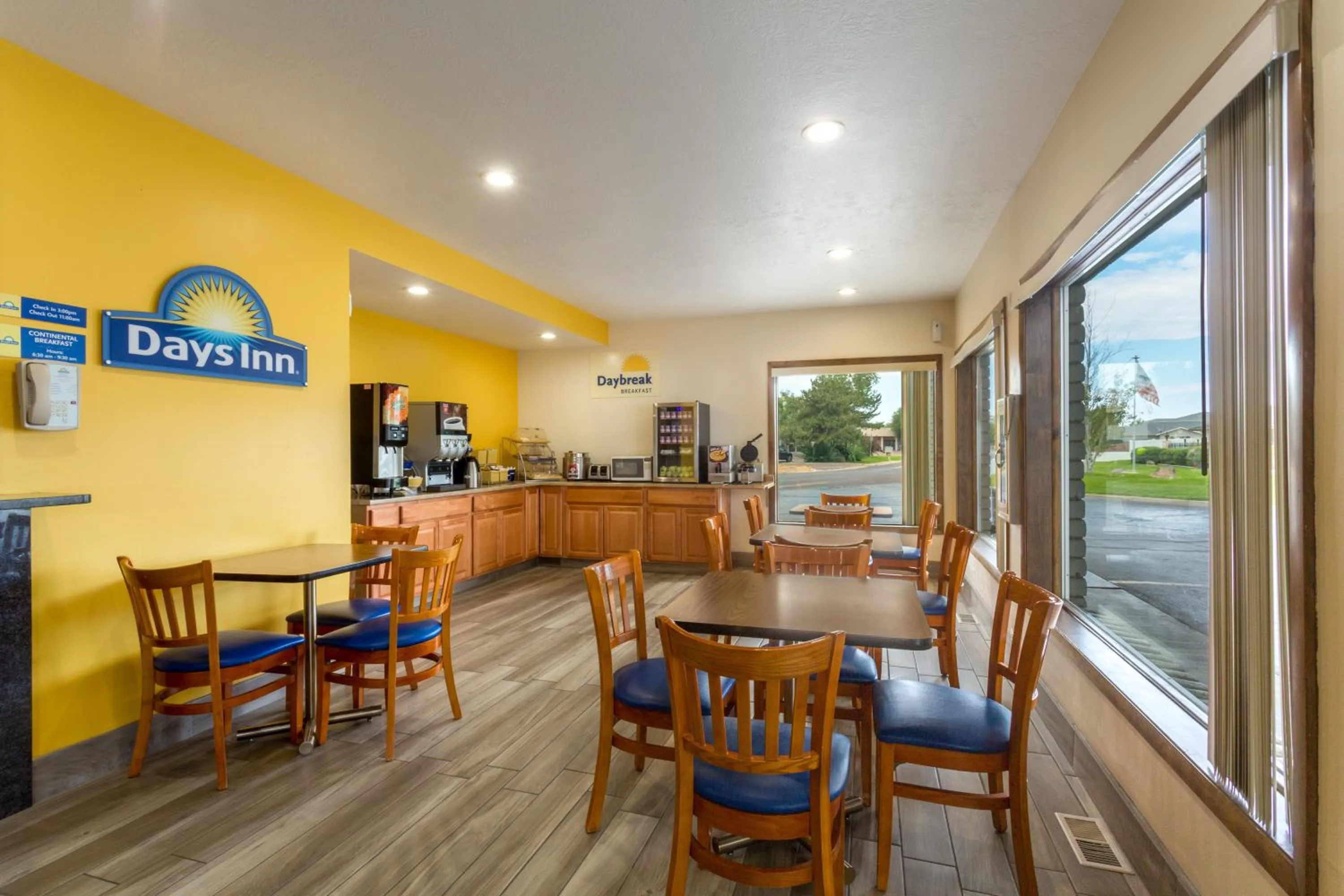 Continental breakfast in Days Inn by Wyndham Delta