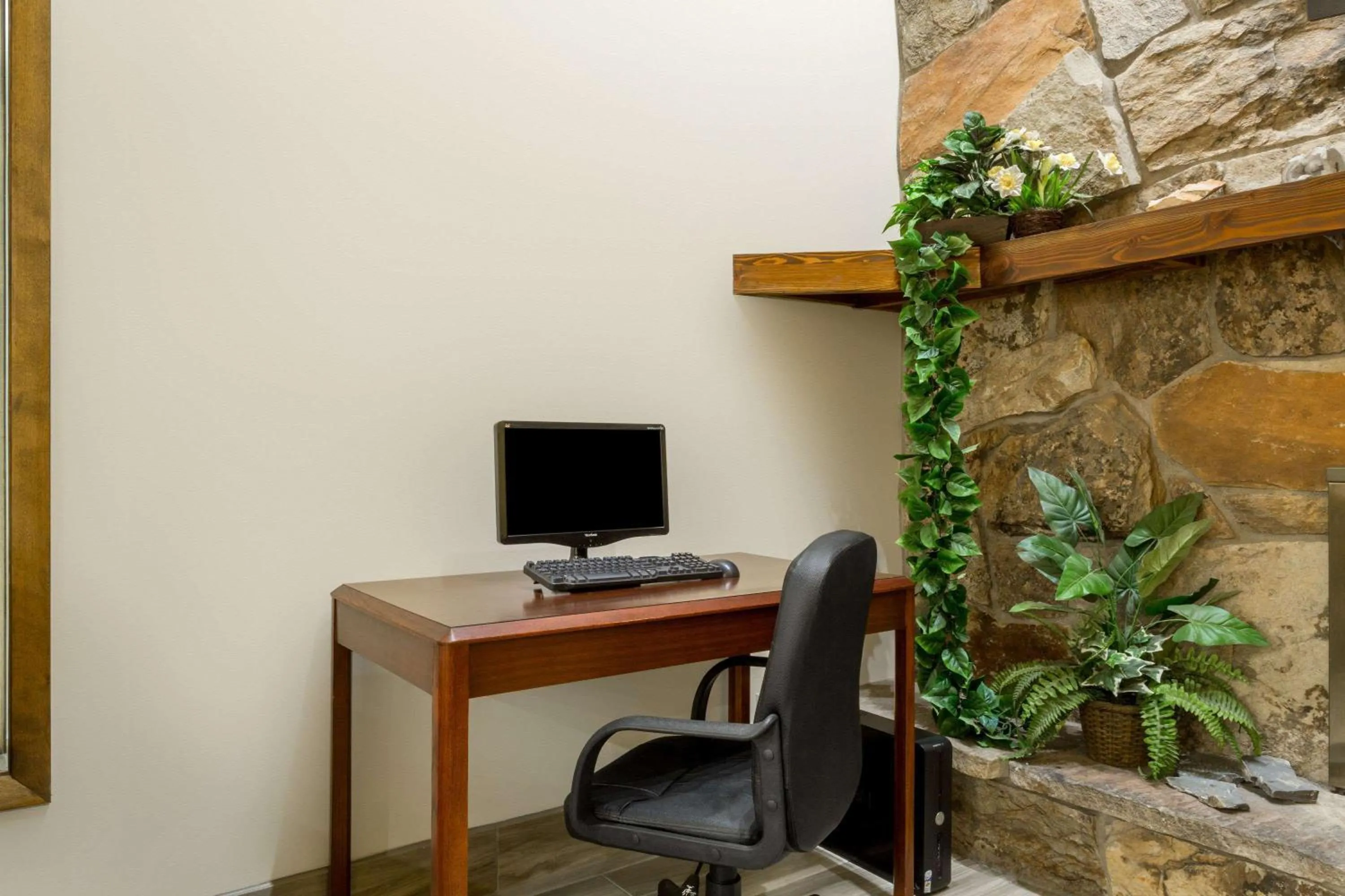 On site in Days Inn by Wyndham Delta