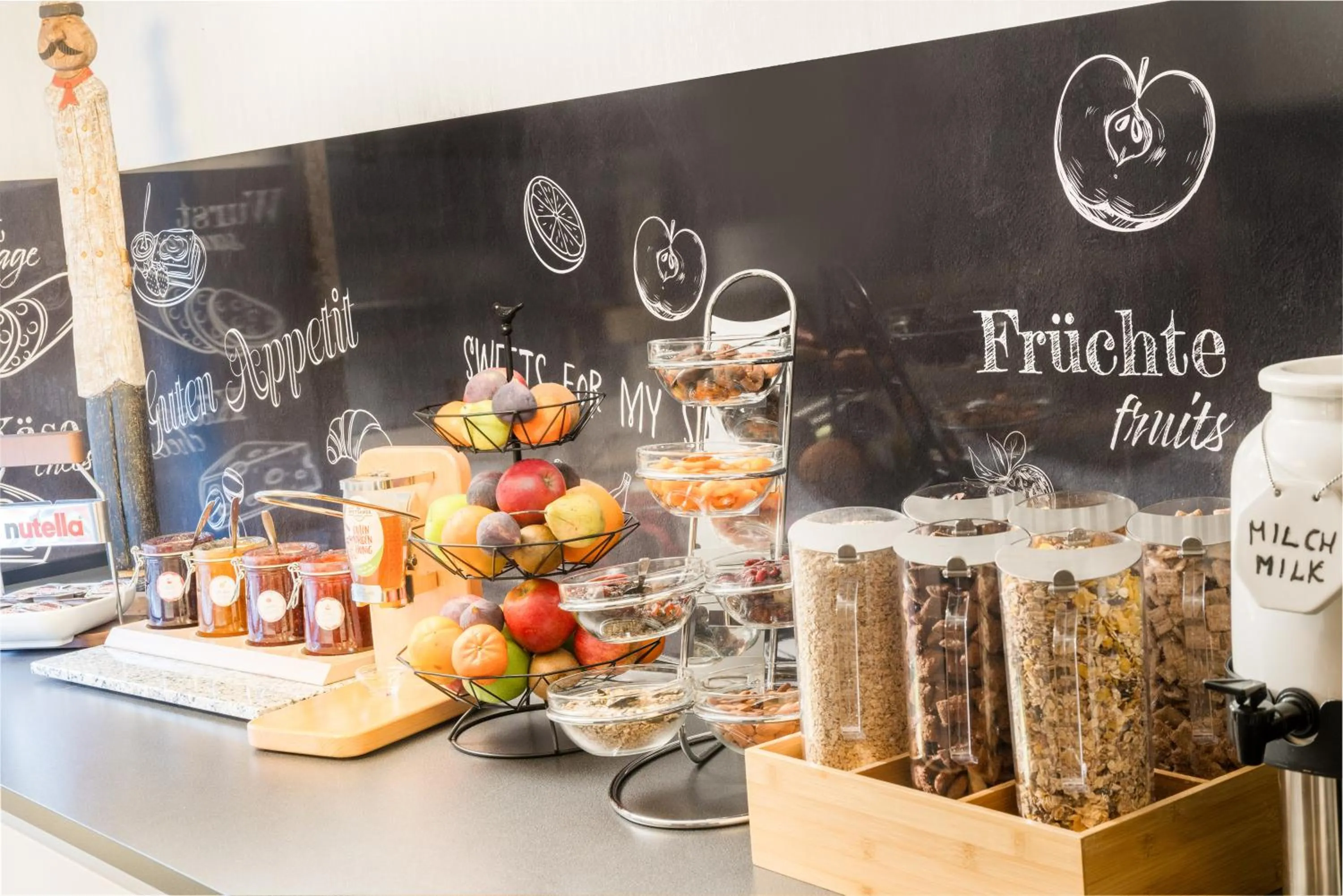 Food and drinks in Hotel Newton Ludwigshafen