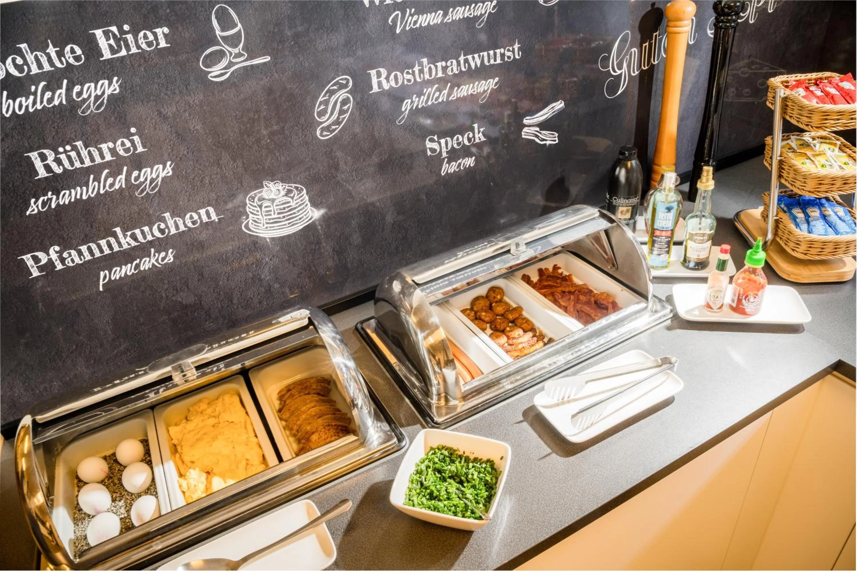 Food and drinks in Hotel Newton Ludwigshafen