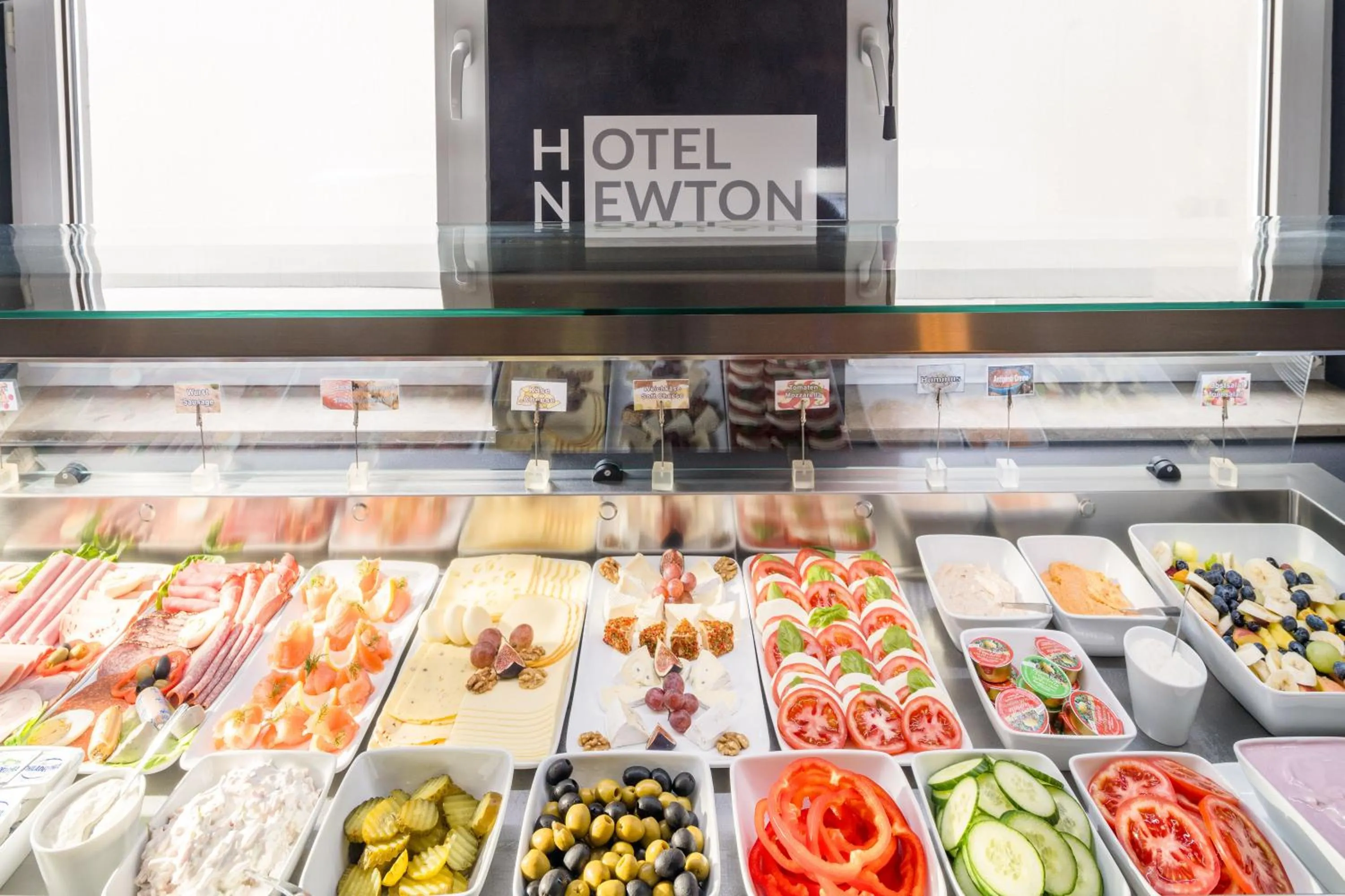 Food and drinks in Hotel Newton Ludwigshafen