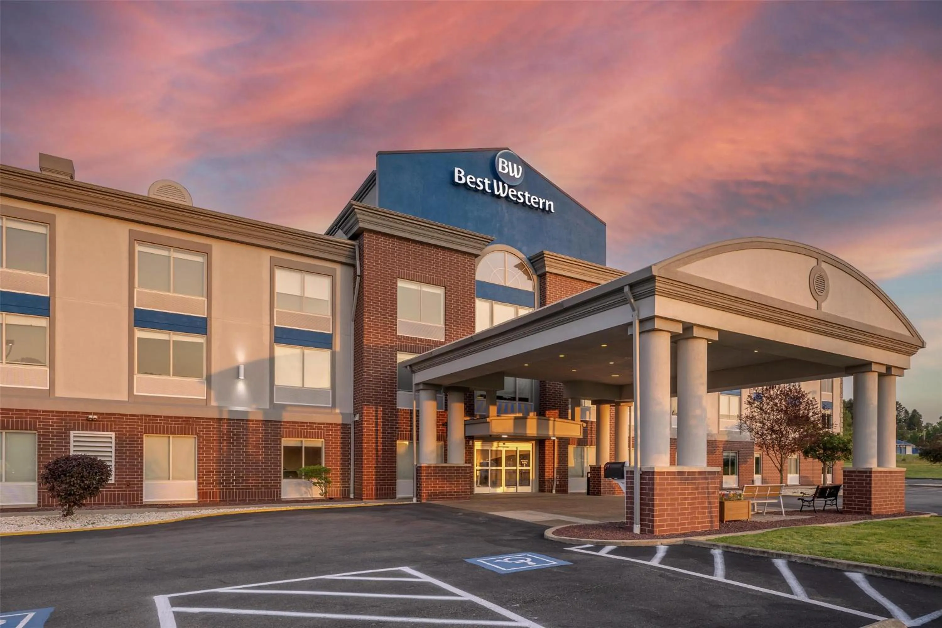 Property building in Best Western Garden Inn