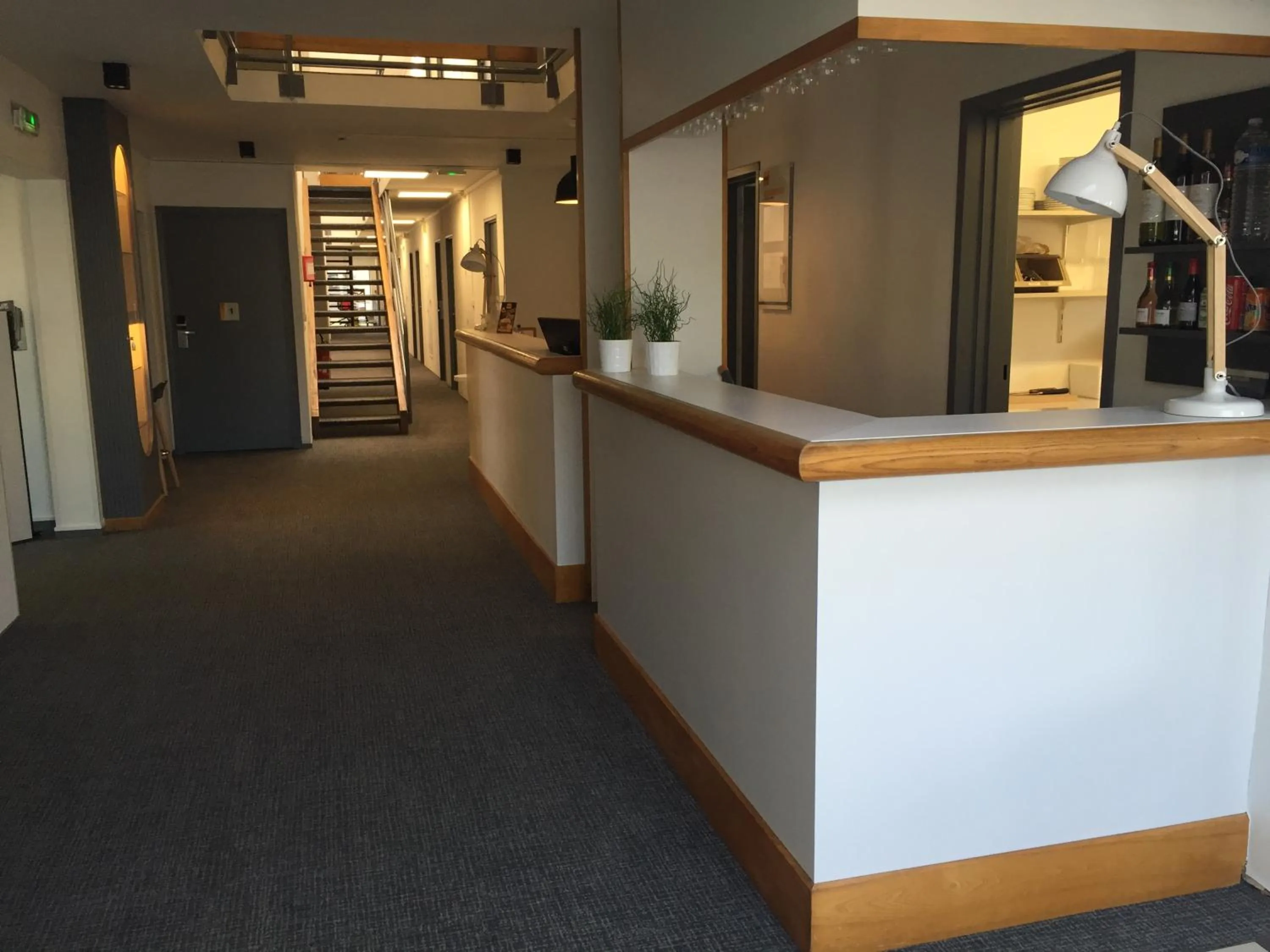 Lobby or reception in Première Classe Rennes sud Est