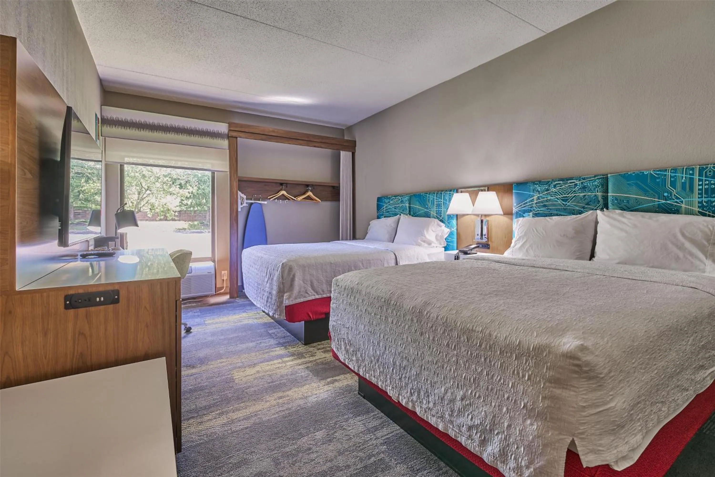 Bed in Hampton Inn Flemington