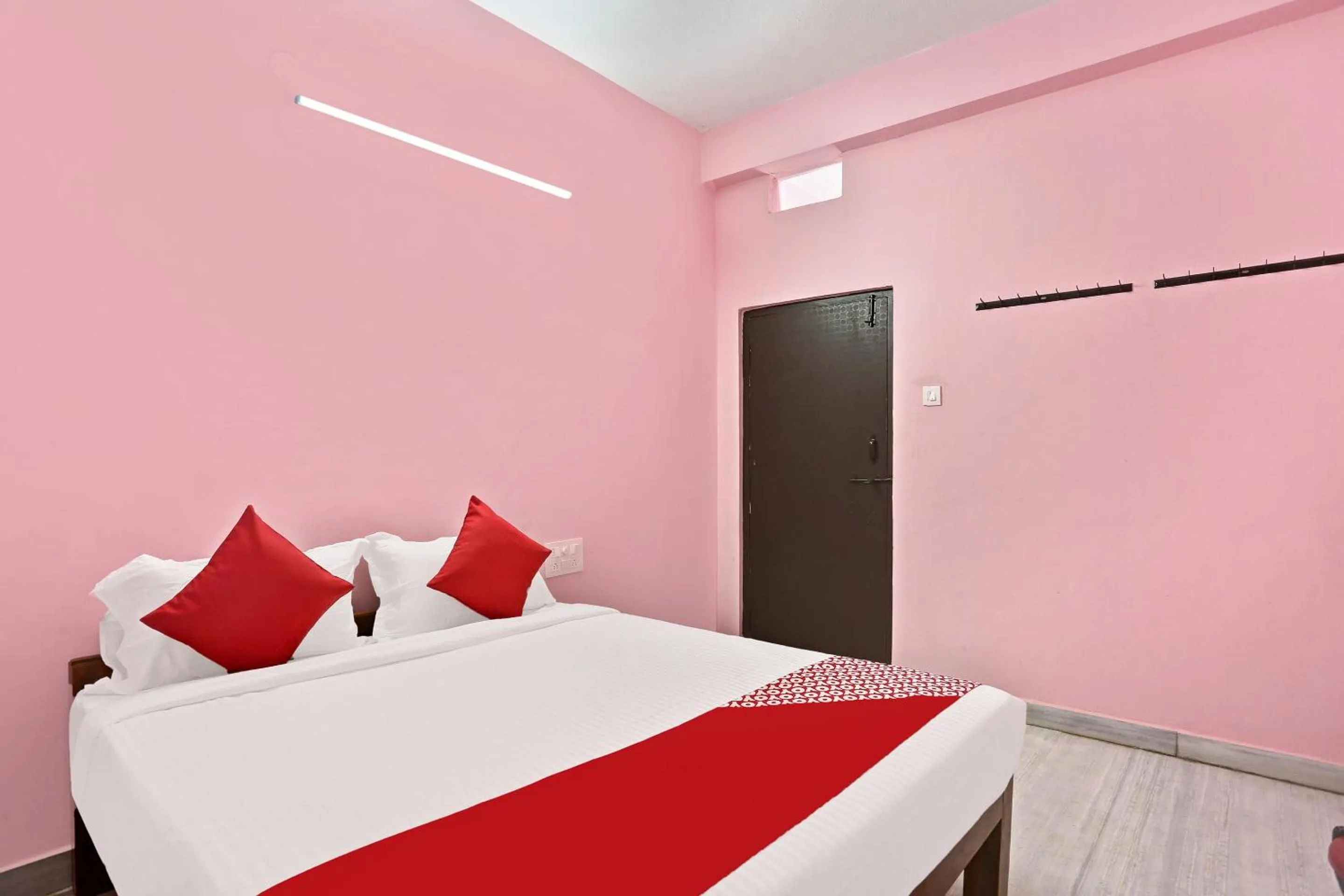 Bedroom, Bed in Hotel O Happi Stay Inn