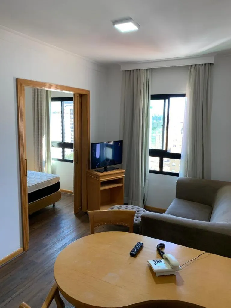 Bed in Charmoso Flat em Pinheiros