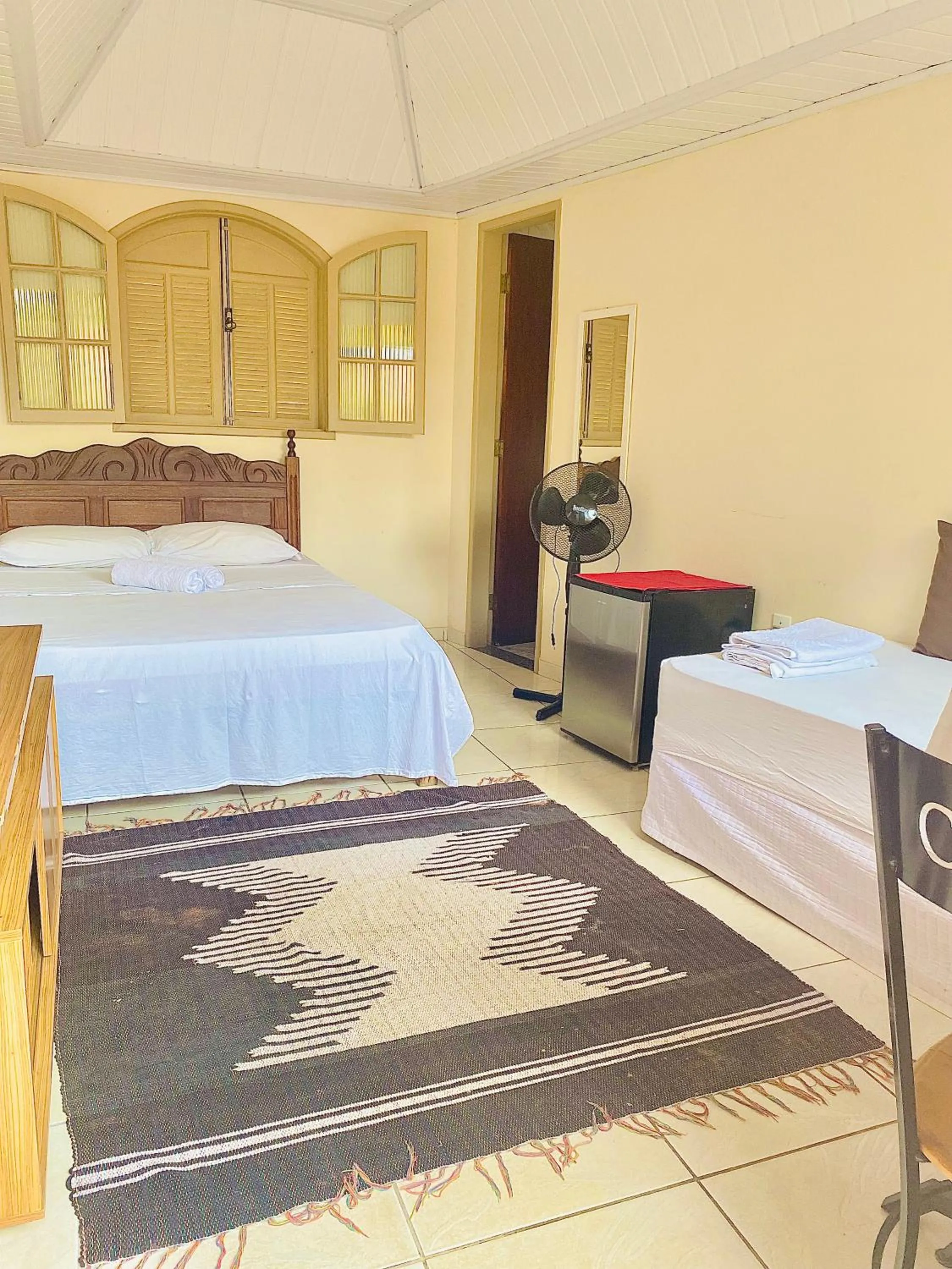 Photo of the whole room, Bed in Hospedaria Vila Rica - 1 km do centro histórico