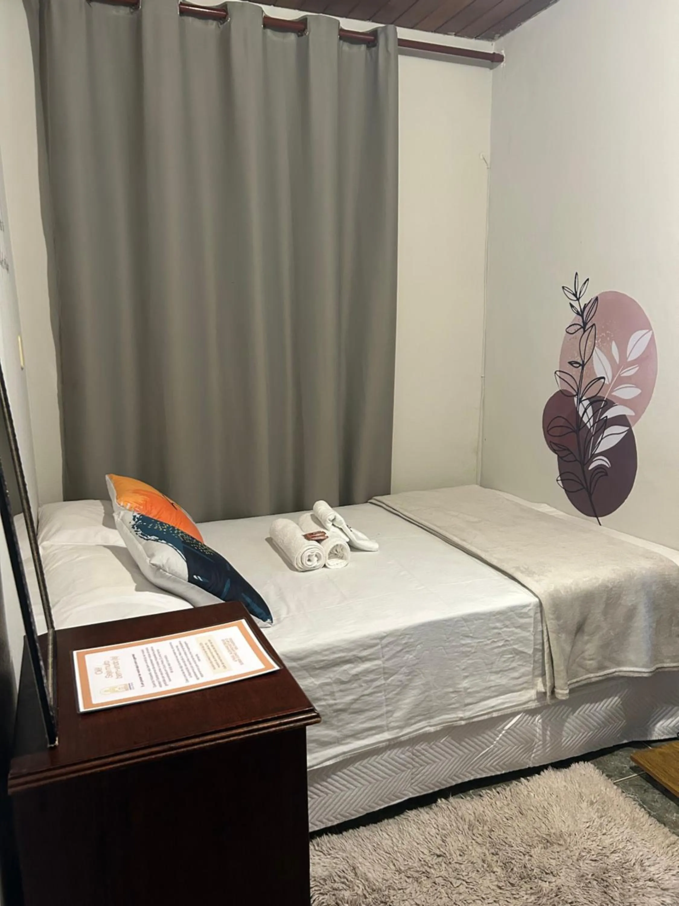 Bed in Hospedaria Vila Rica - Pousada a 1 km do Centro Histórico