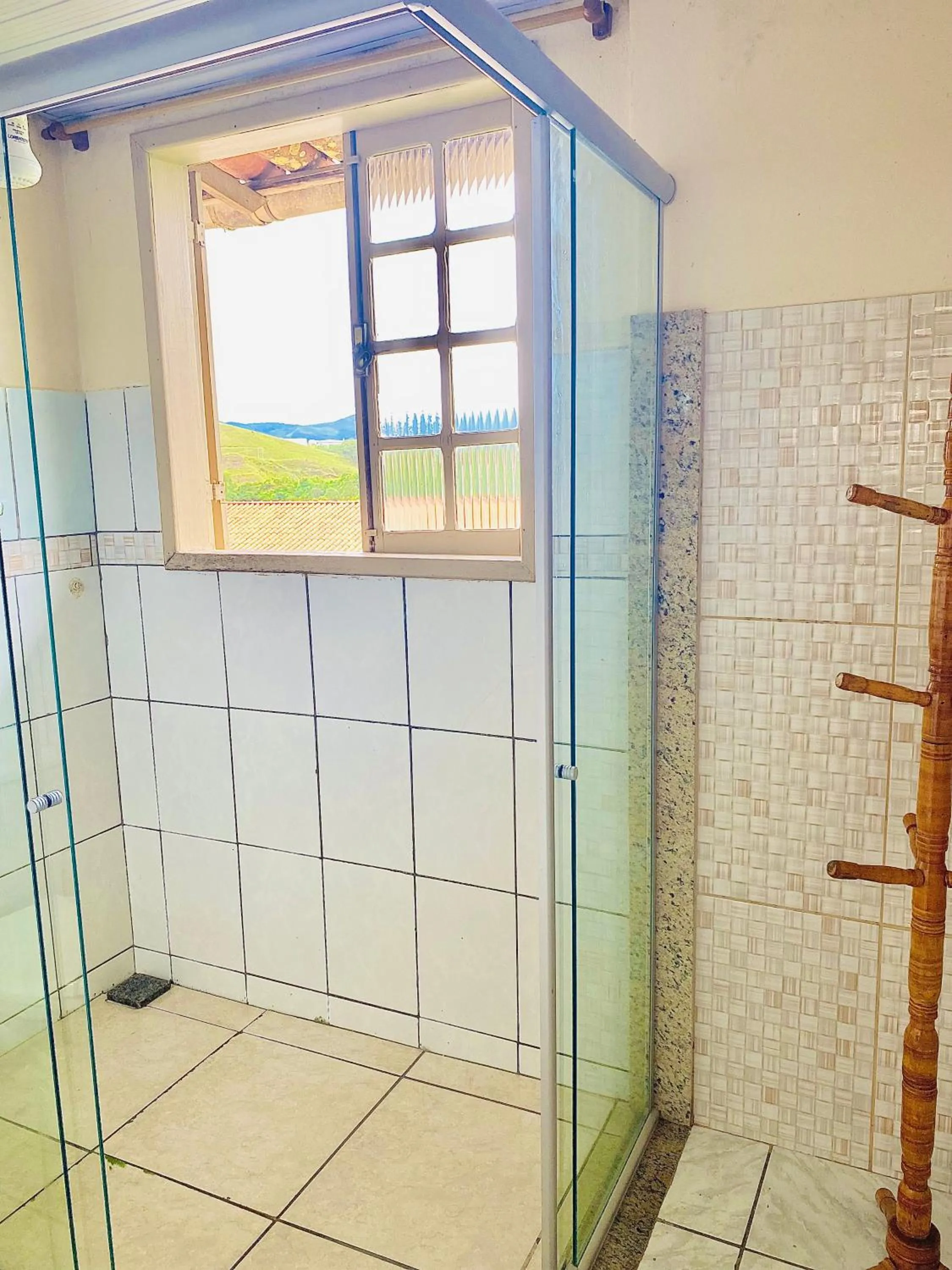 Bathroom in Hospedaria Vila Rica - 1 km do centro histórico