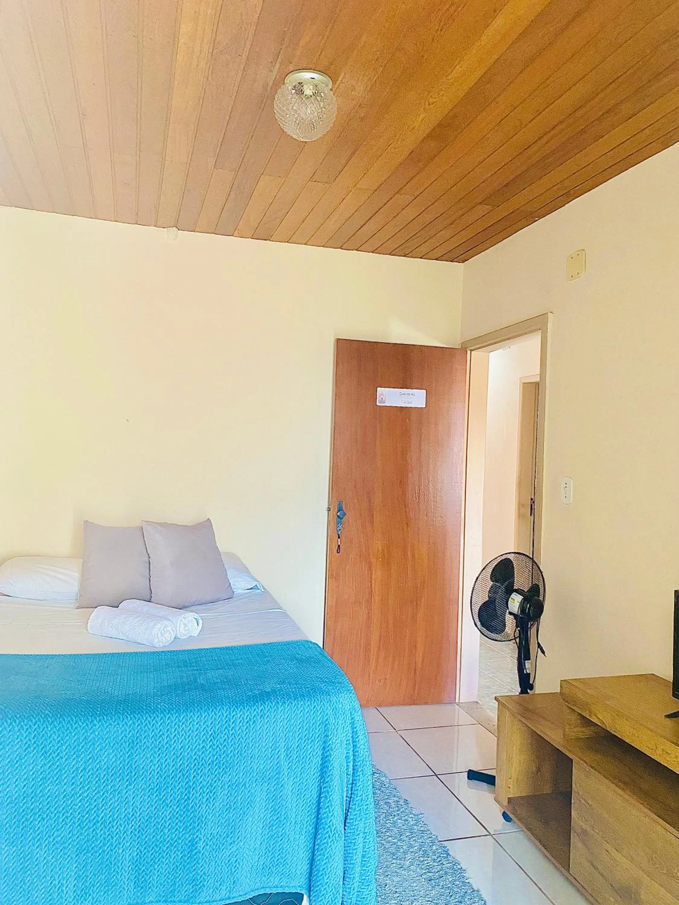 Bedroom, Bed in Hospedaria Vila Rica - 1 km do centro histórico