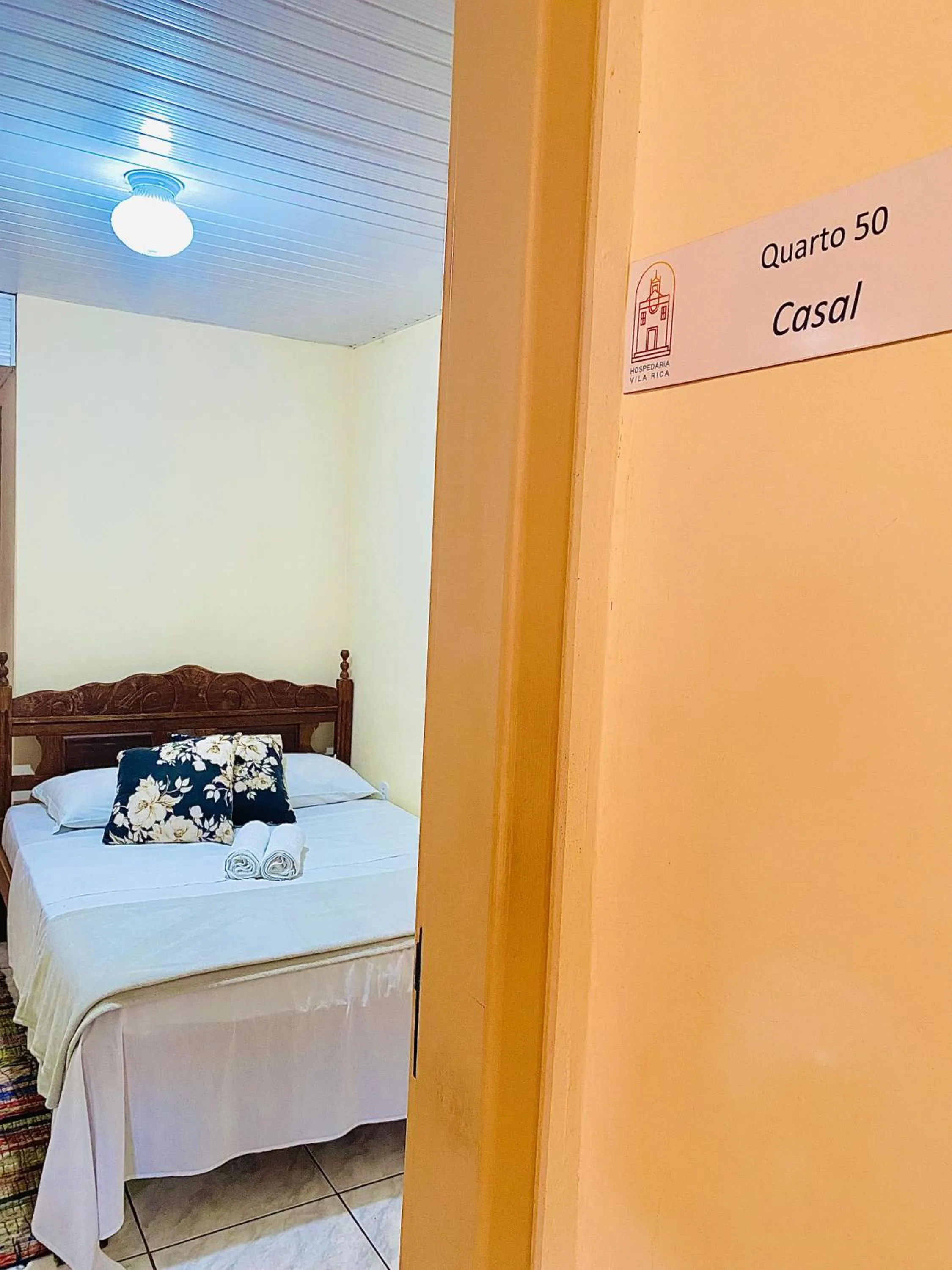 Bedroom, Bed in Hospedaria Vila Rica - 1 km do centro histórico