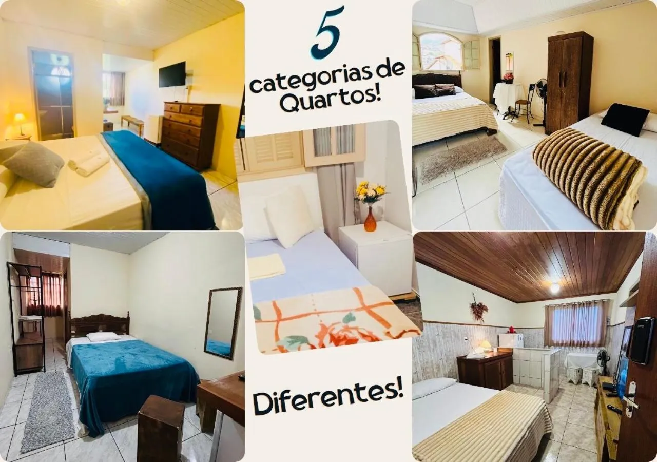 Bed in Hospedaria Vila Rica - 1 km do centro histórico