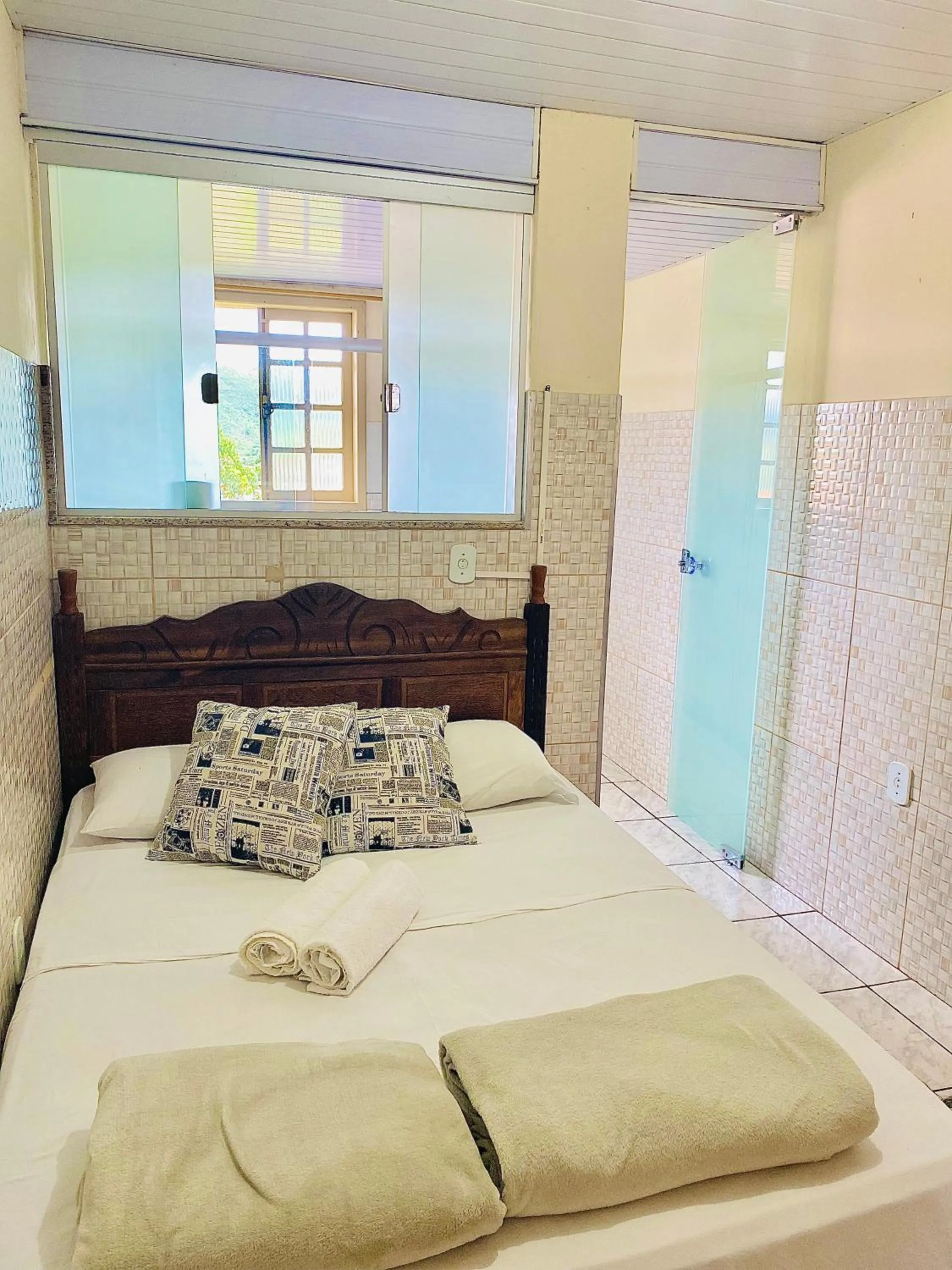 Photo of the whole room, Bed in Hospedaria Vila Rica - 1 km do centro histórico