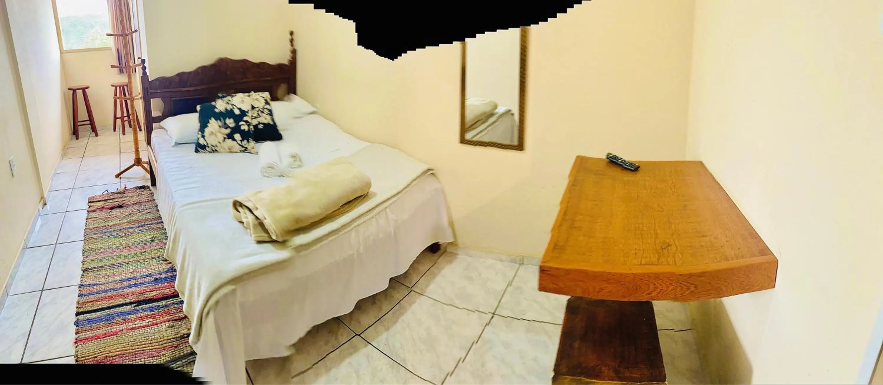 Photo of the whole room, Bed in Hospedaria Vila Rica - 1 km do centro histórico