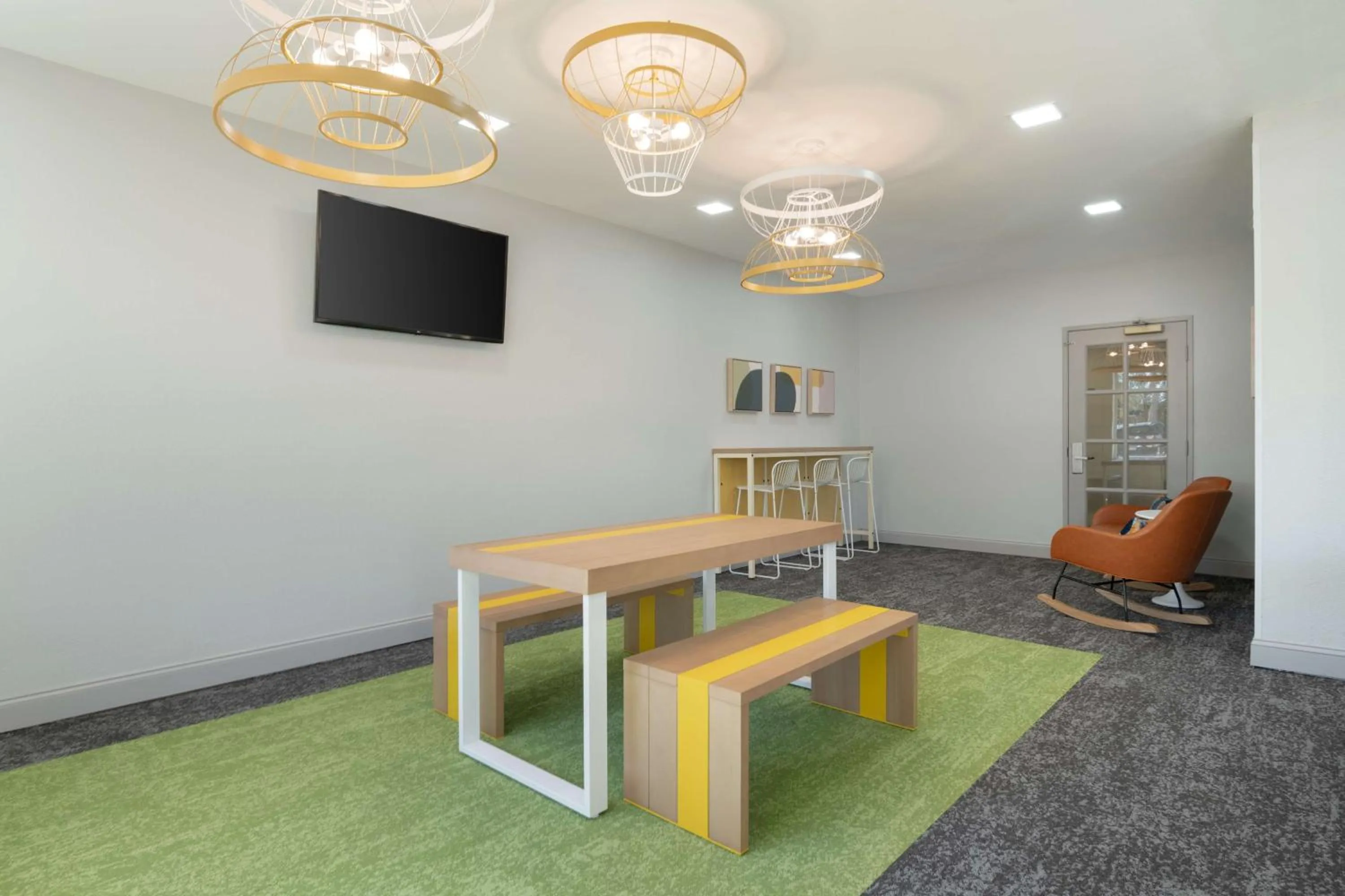 Lobby or reception in Spark by Hilton Destin