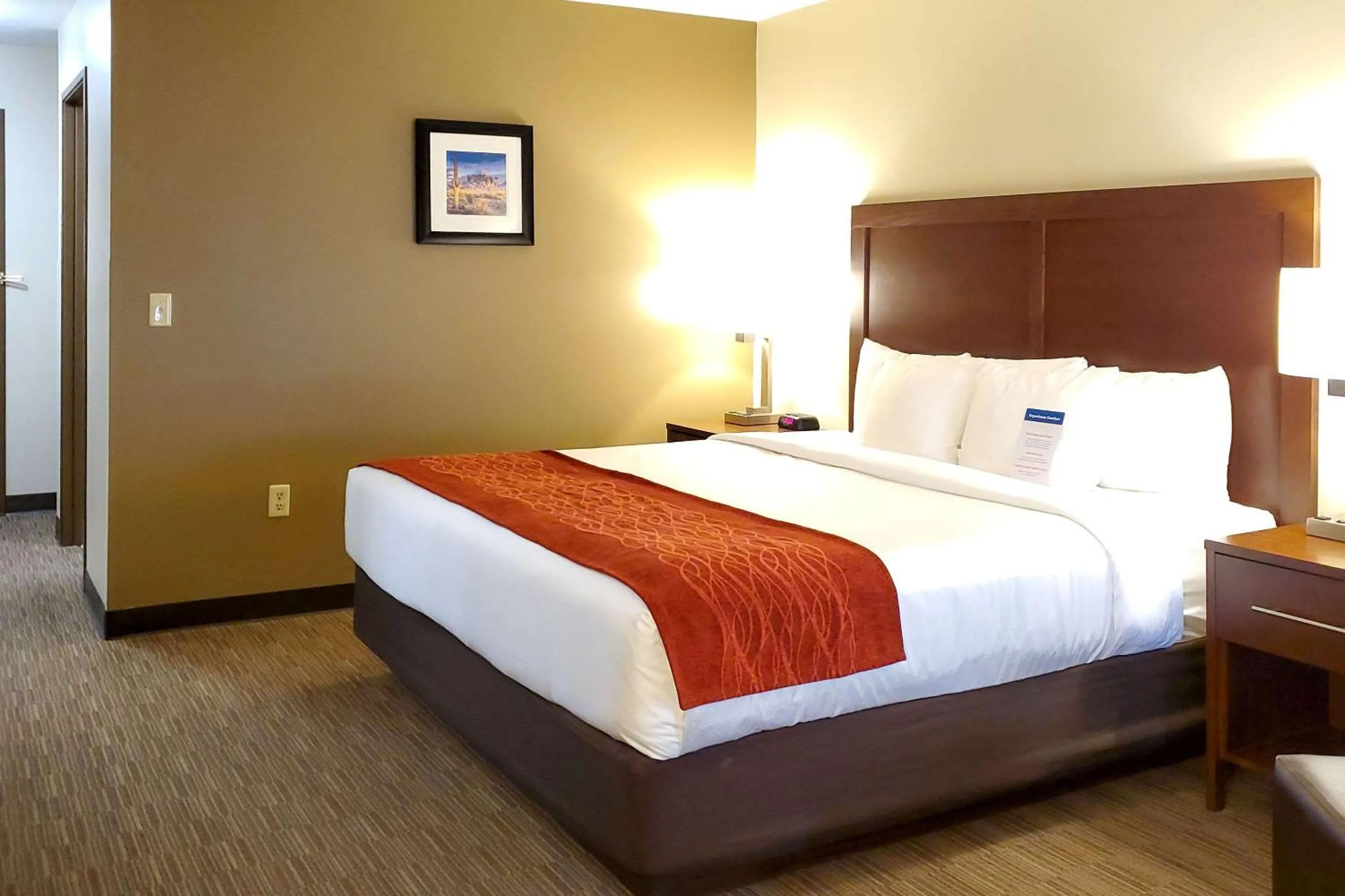 Photo of the whole room in Comfort Inn & Suites Tempe Phoenix Sky Harbor Airport