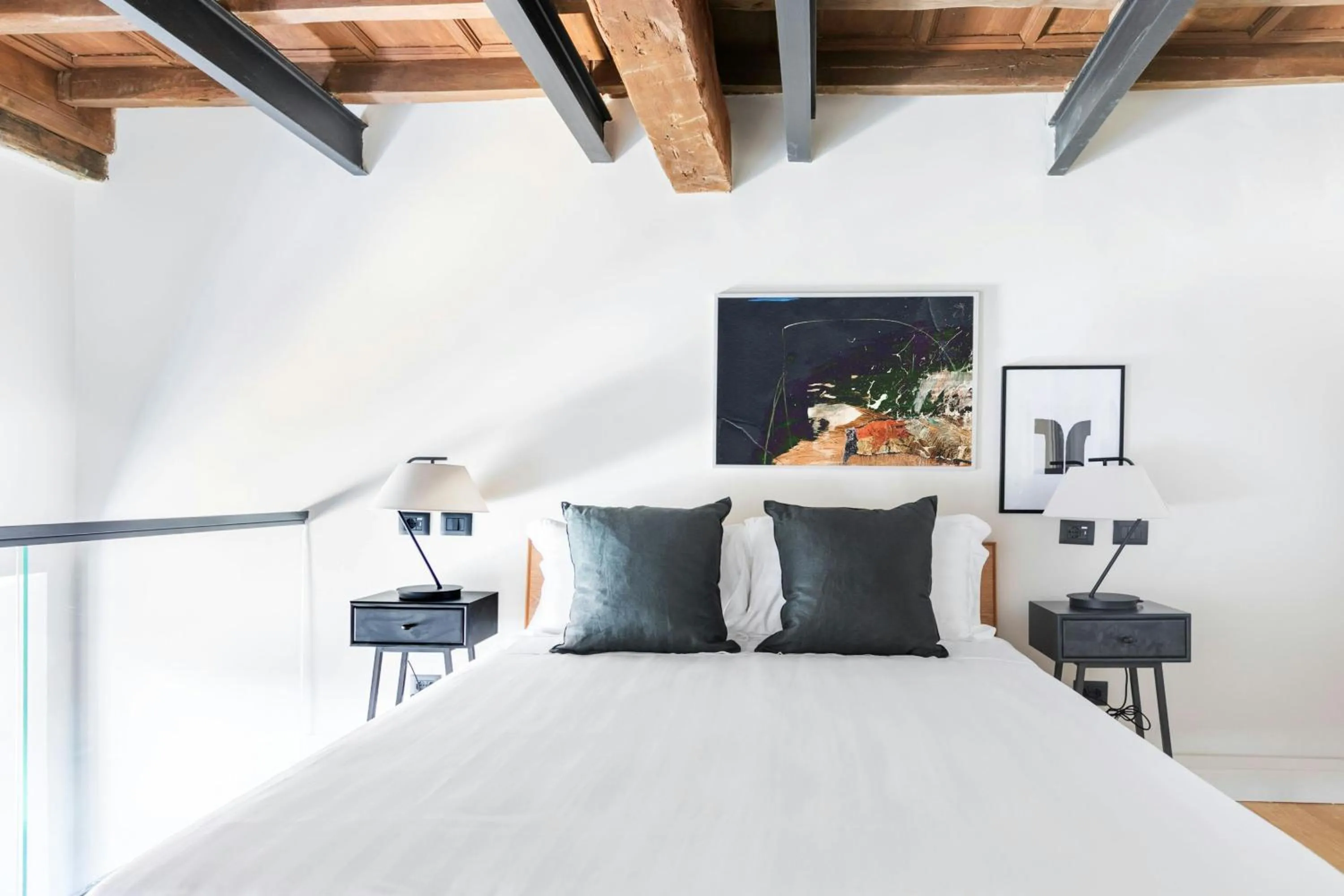 Bedroom, Bed in Sonder by Marriott Bonvoy Trastevere Apartments Piazza Trilussa