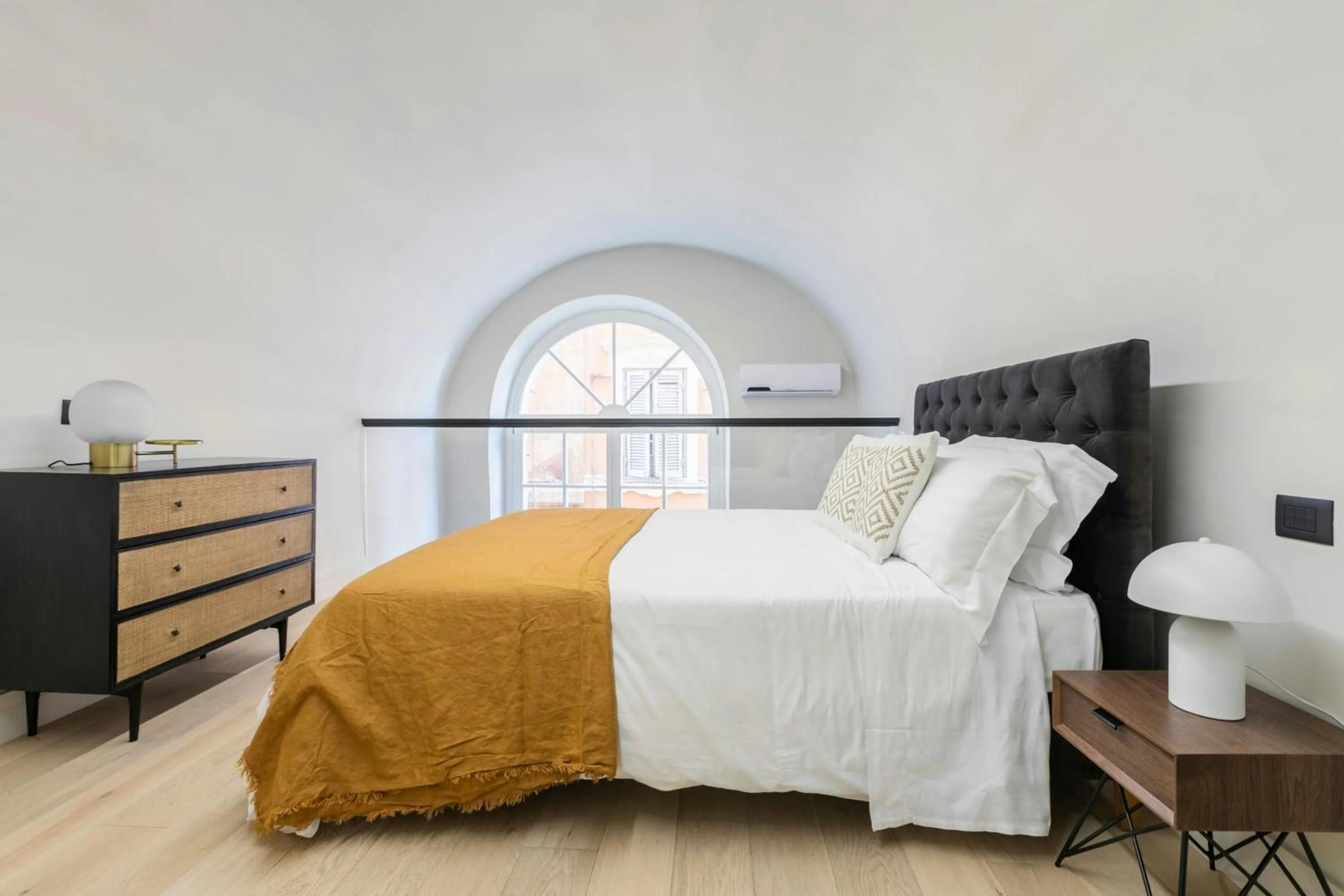 Bedroom, Bed in Sonder by Marriott Bonvoy Trastevere Apartments Piazza Trilussa