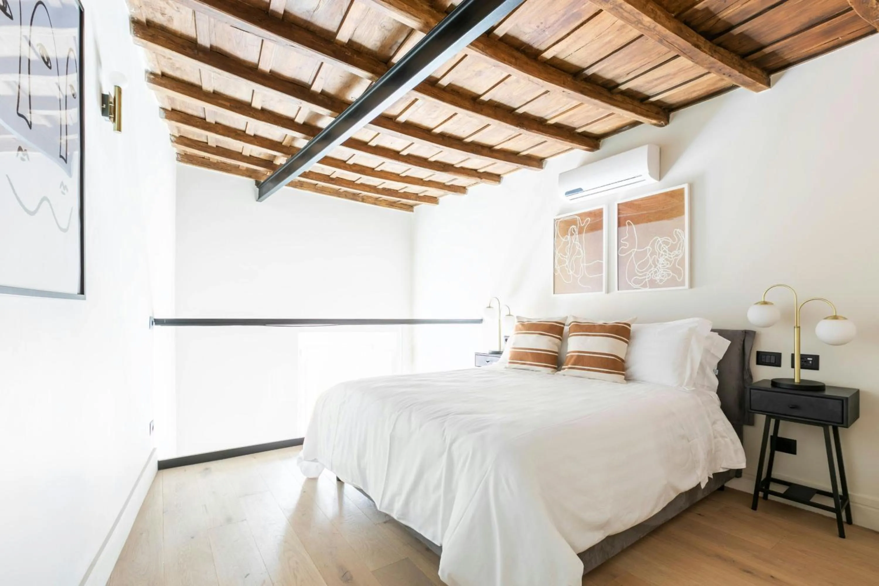 Bedroom, Bed in Sonder by Marriott Bonvoy Trastevere Apartments Piazza Trilussa