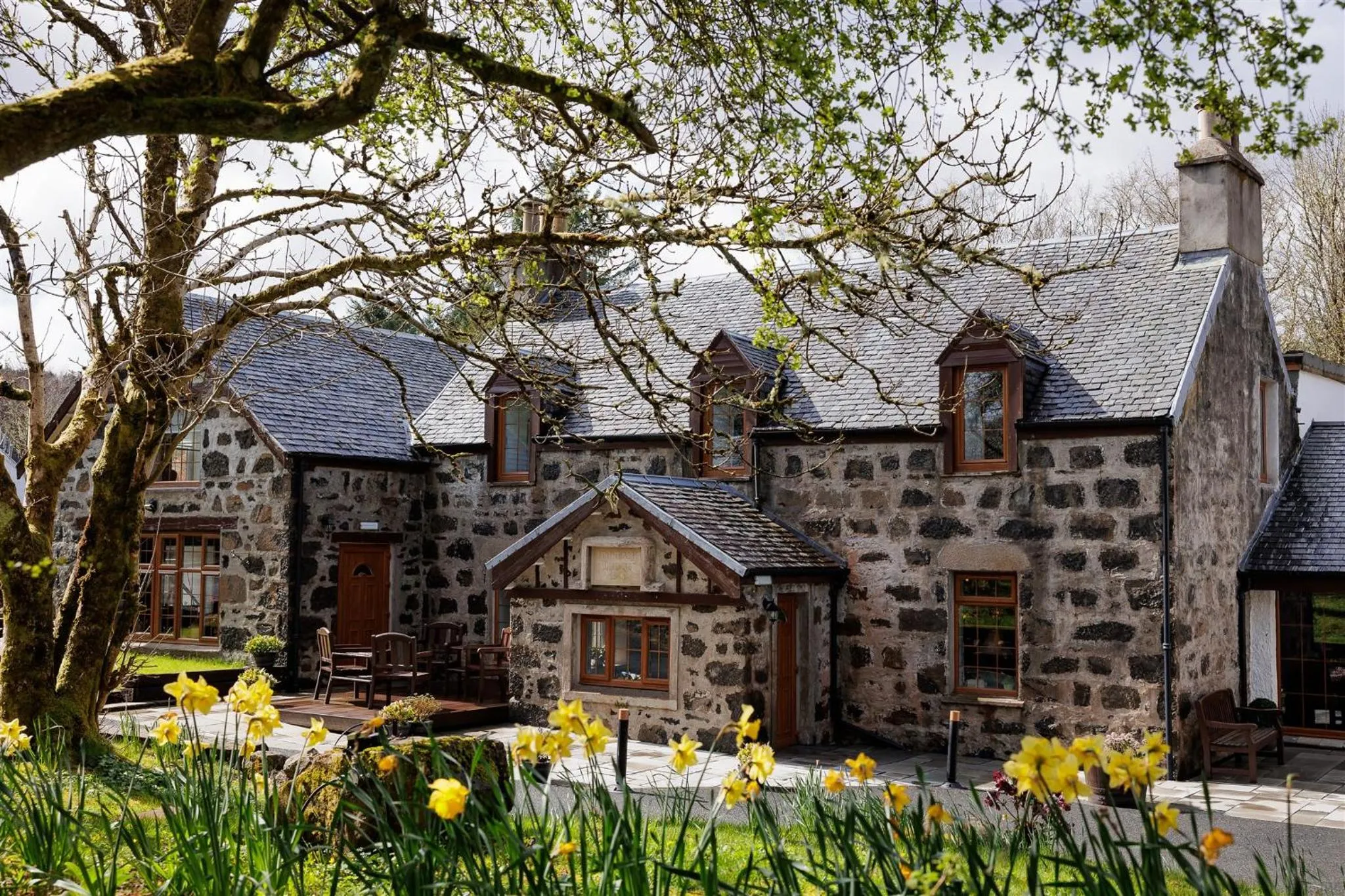 Property building in Edinbane Lodge