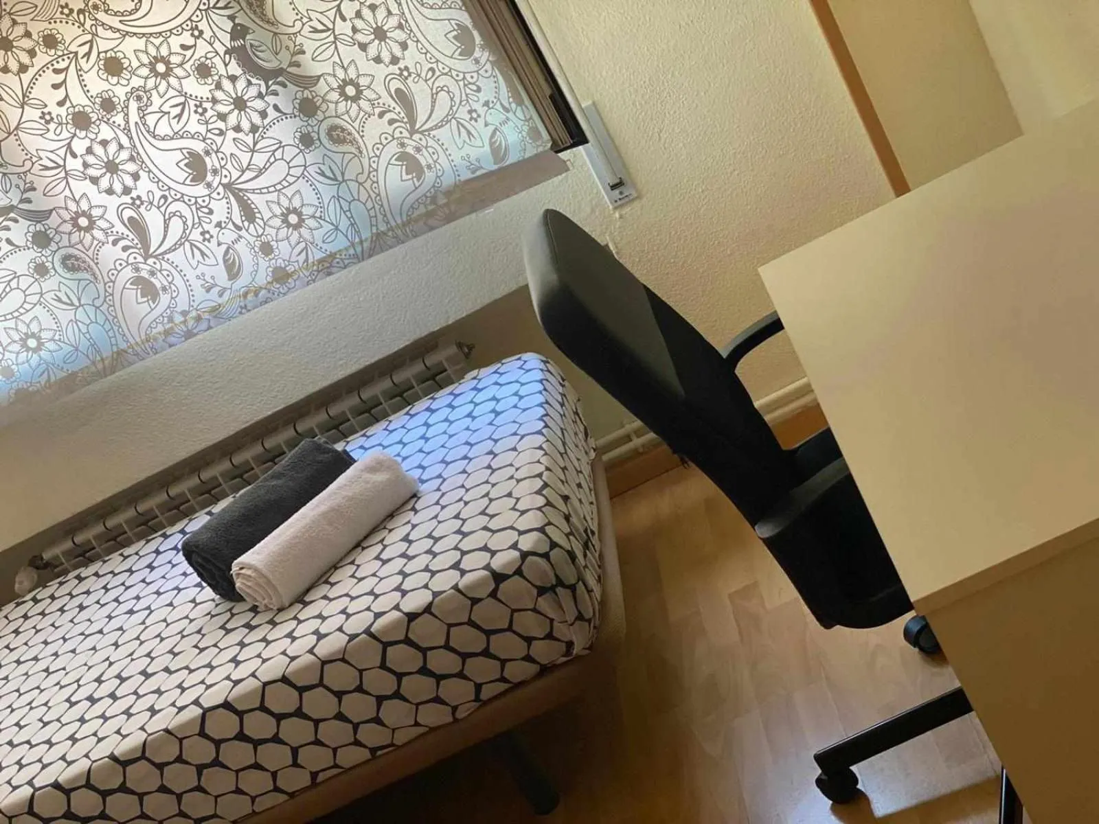 Bed in Residencia 12 OCTUBRE