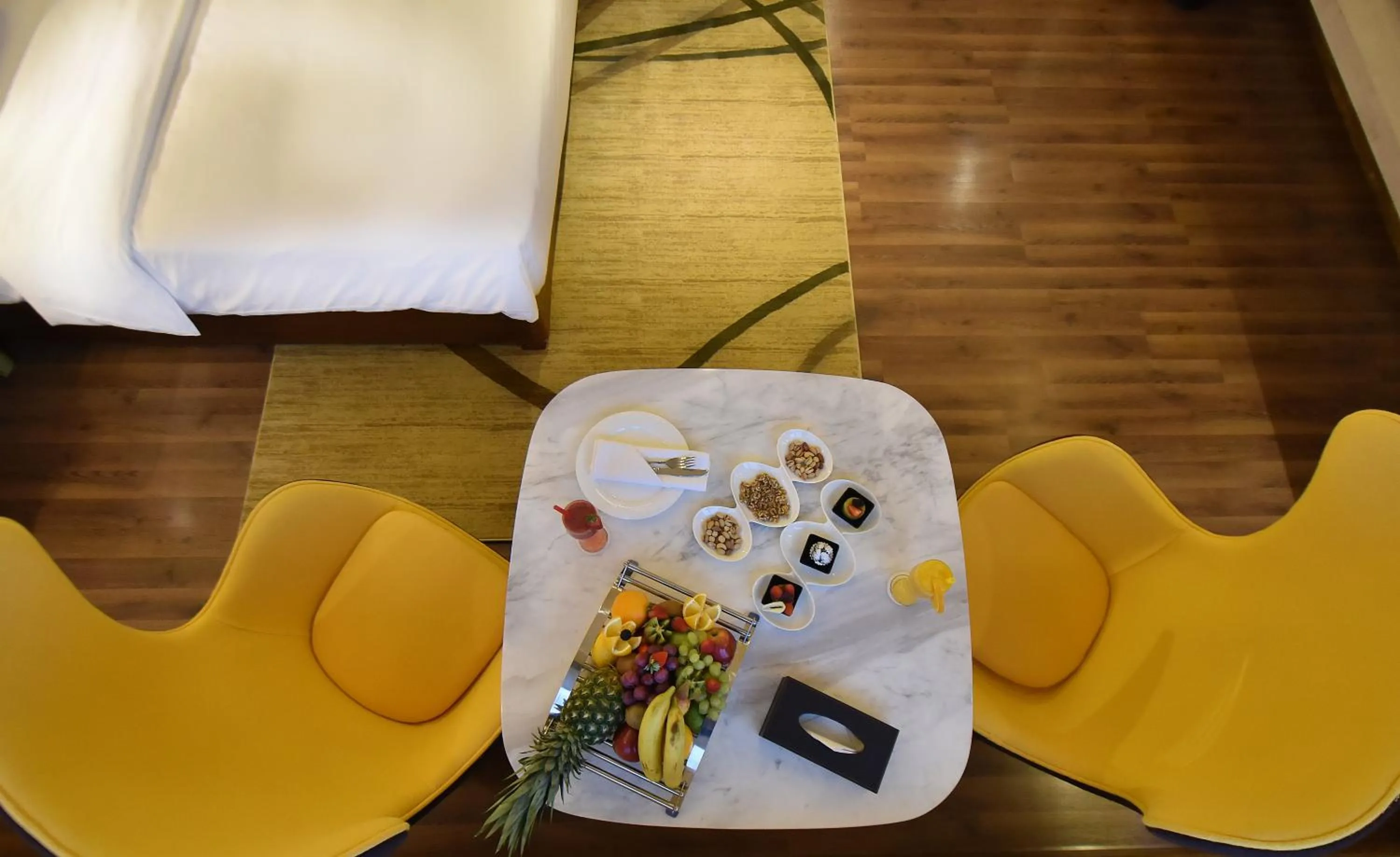 Food and drinks in The District Hotel Najran