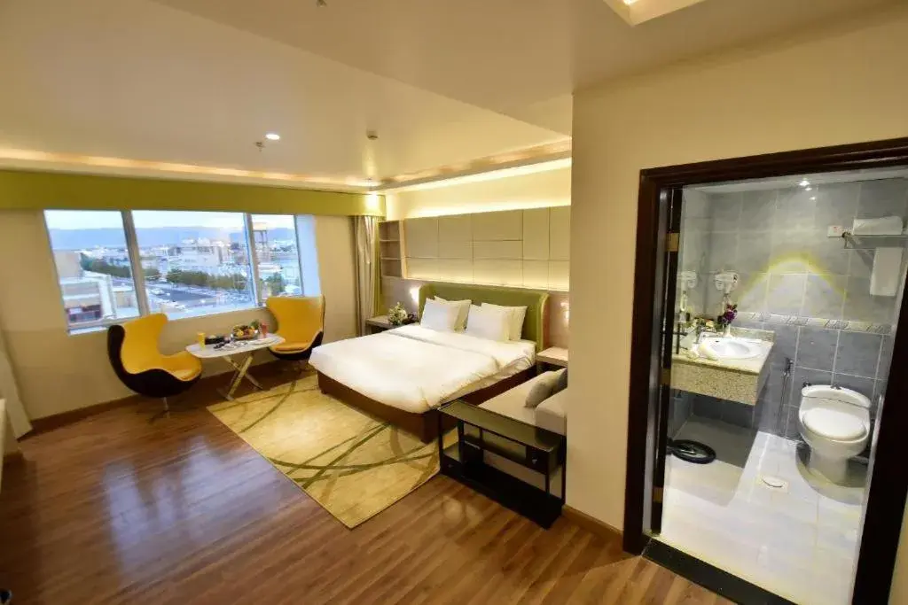 Executive Suite with City View in The District Hotel Najran Executive Suite with City View in The District Hotel Najran