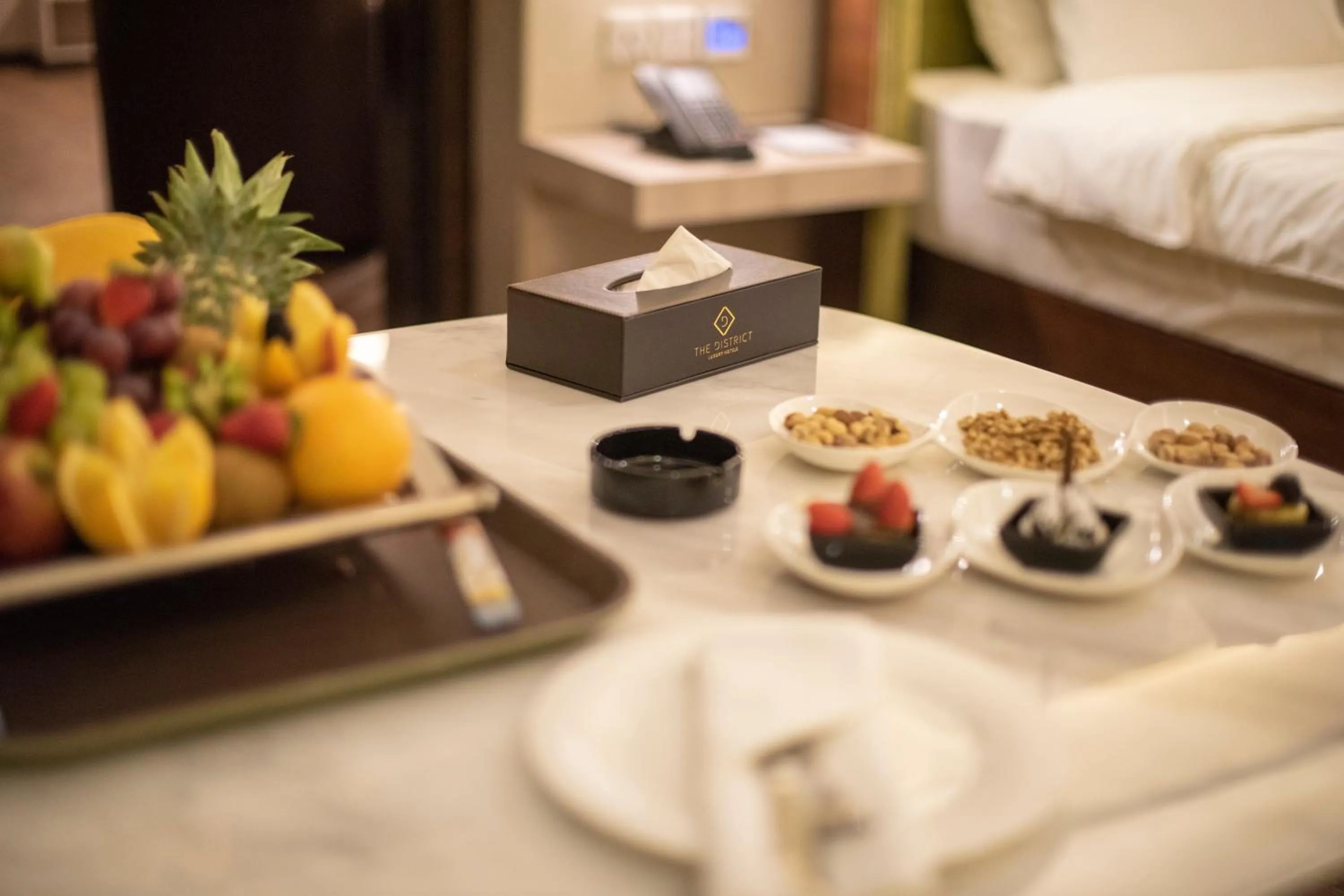 Food and drinks in The District Hotel Najran