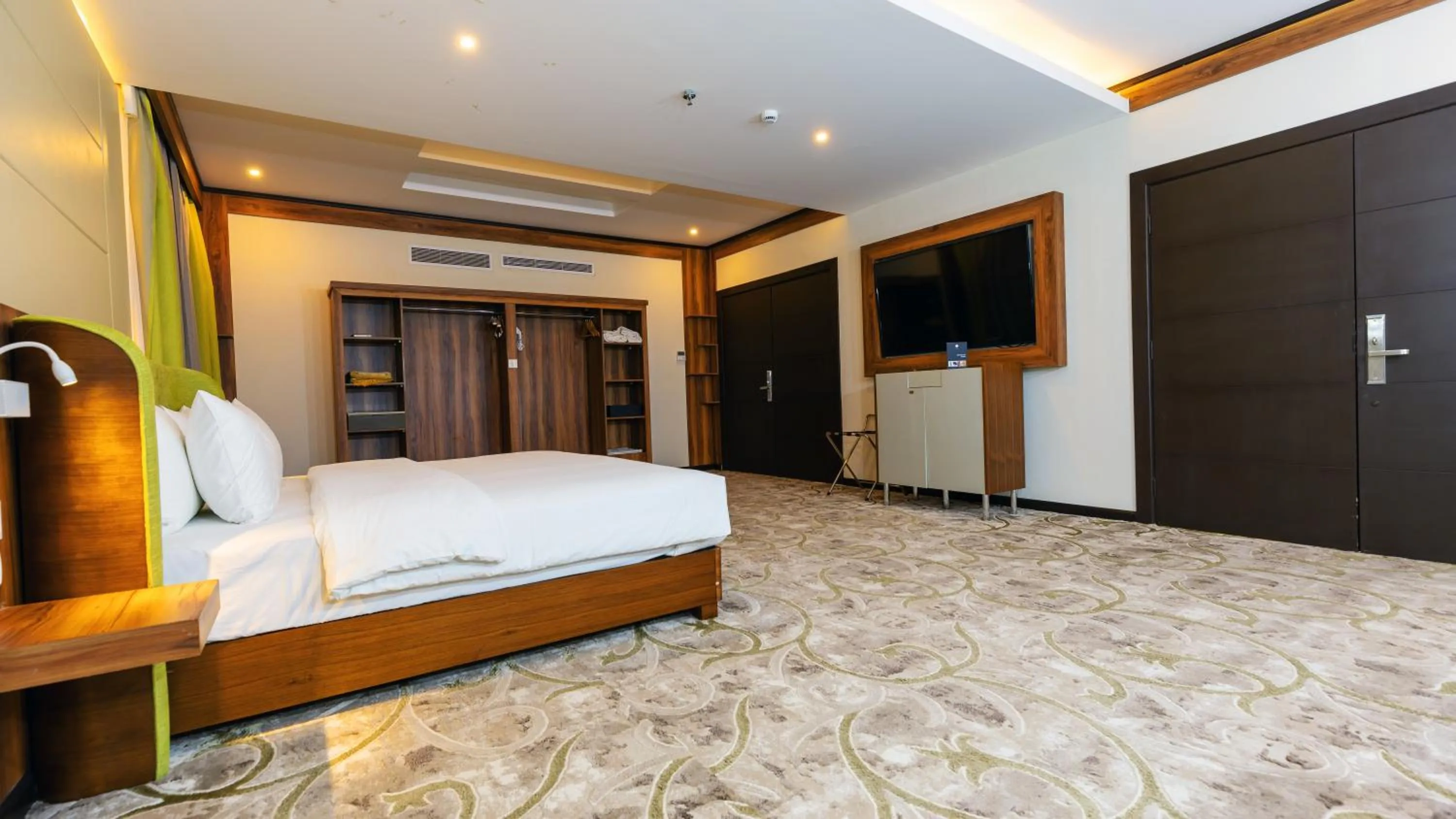 Bedroom, Bed in The District Hotel Najran