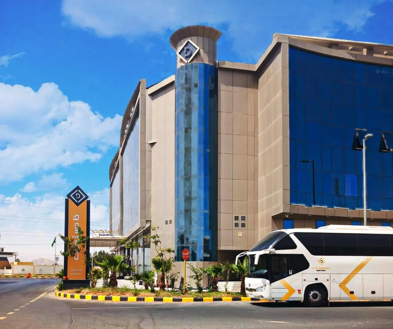 Property building in The District Hotel Najran