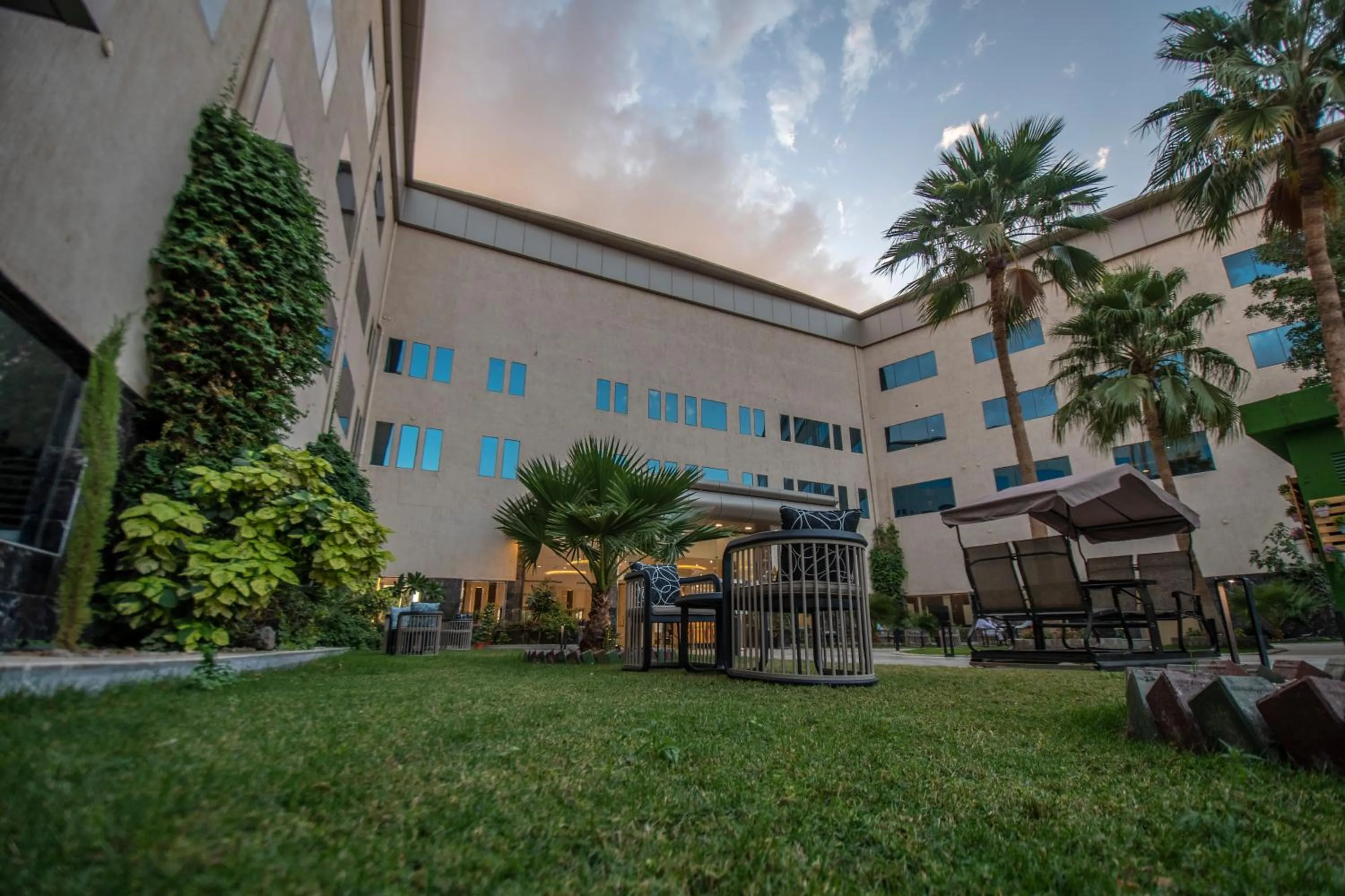 Garden in The District Hotel Najran