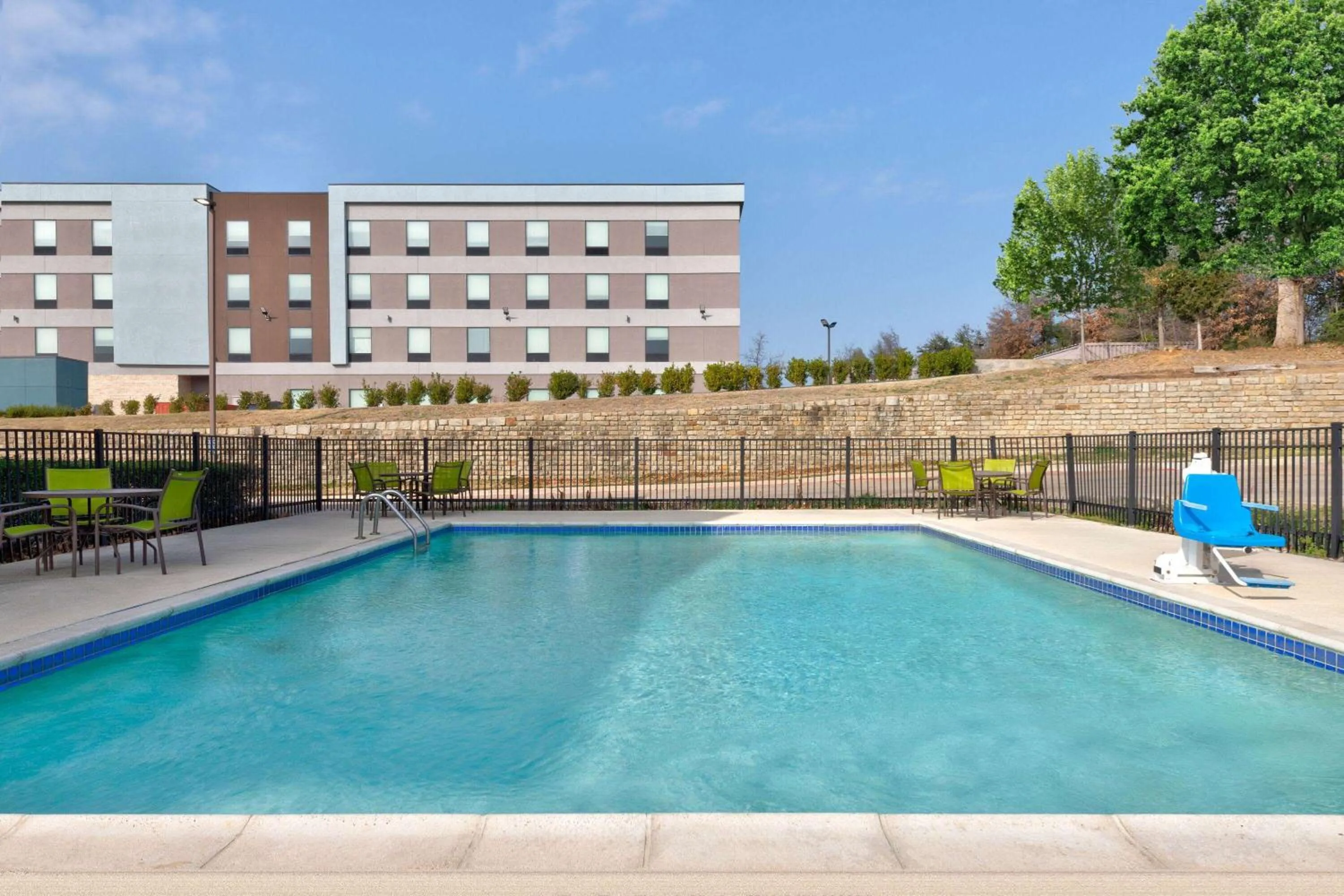 Swimming pool in Hawthorn Extended Stay by Wyndham Bedford - Dallas