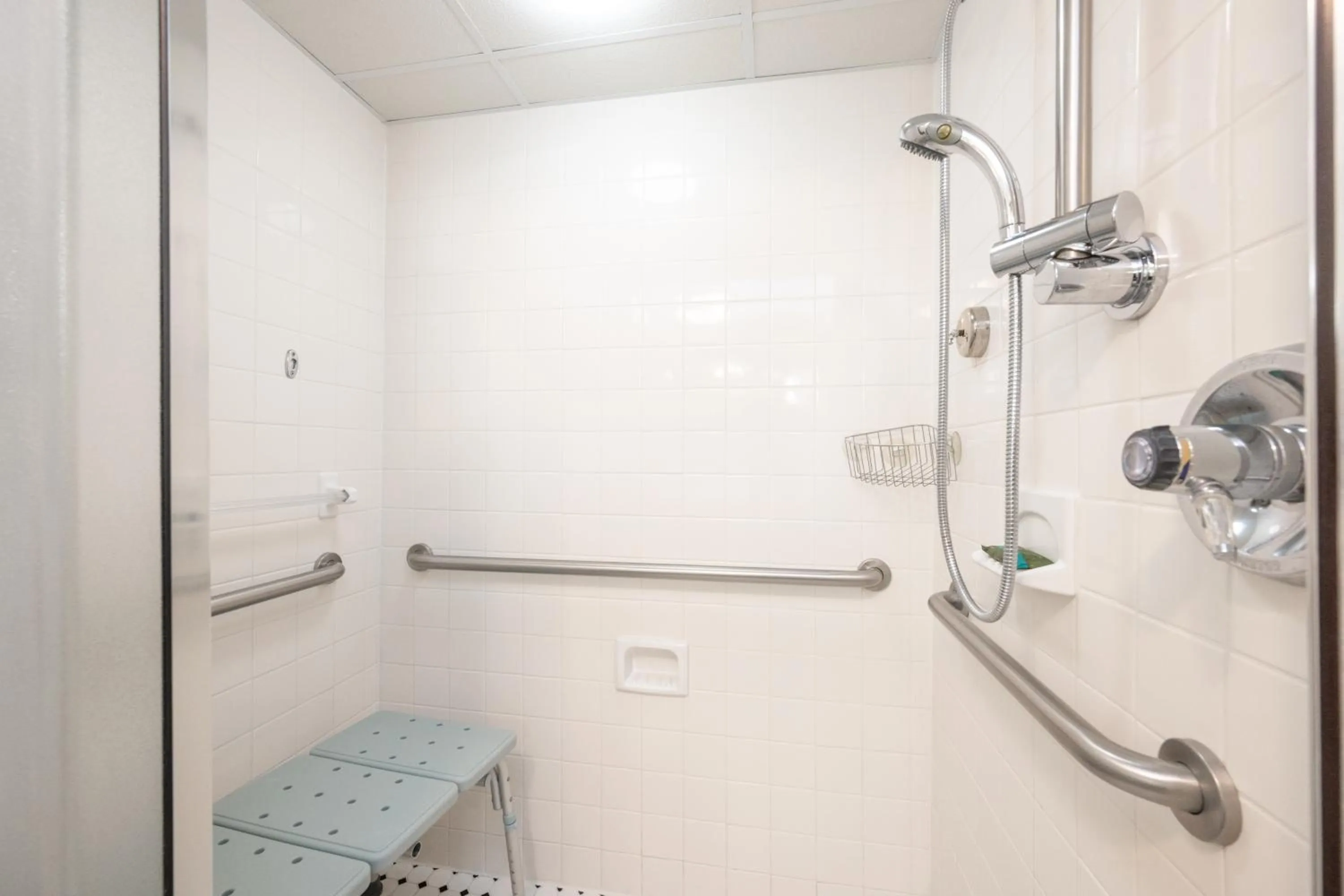 Bathroom in Boardwalk Plaza Hotel