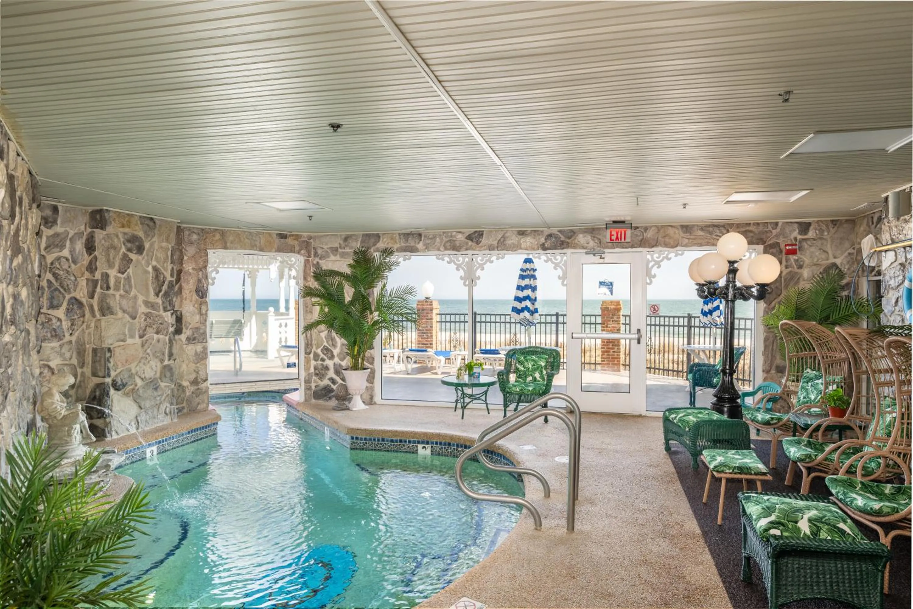 Sea view in Boardwalk Plaza Hotel