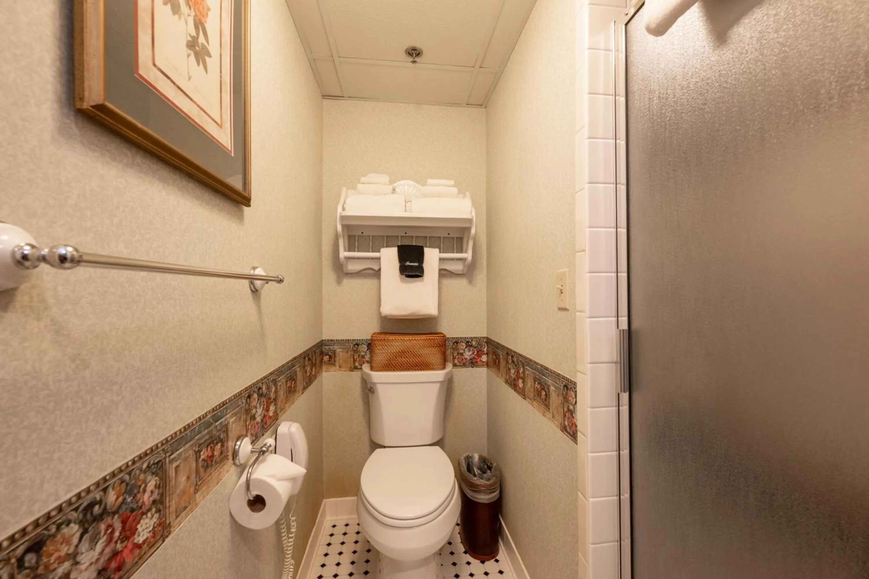 Bathroom in Boardwalk Plaza Hotel