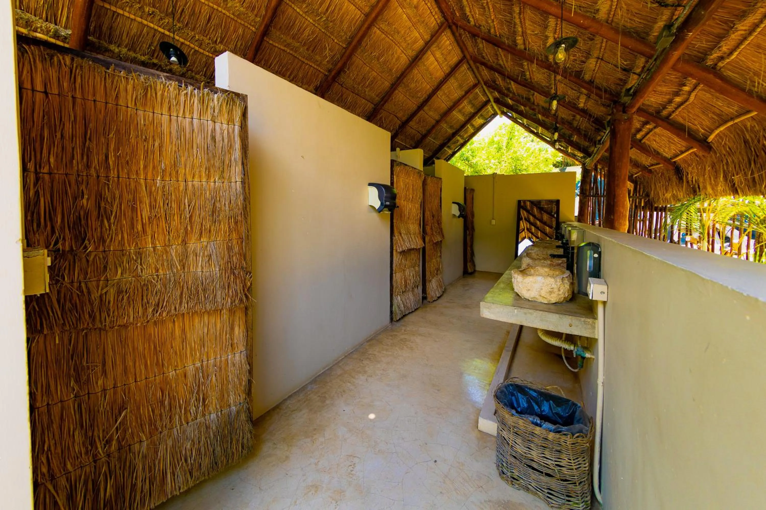 Shower in Mia Tulum Beachfront Resort - Ocean View Suites and Beach Club