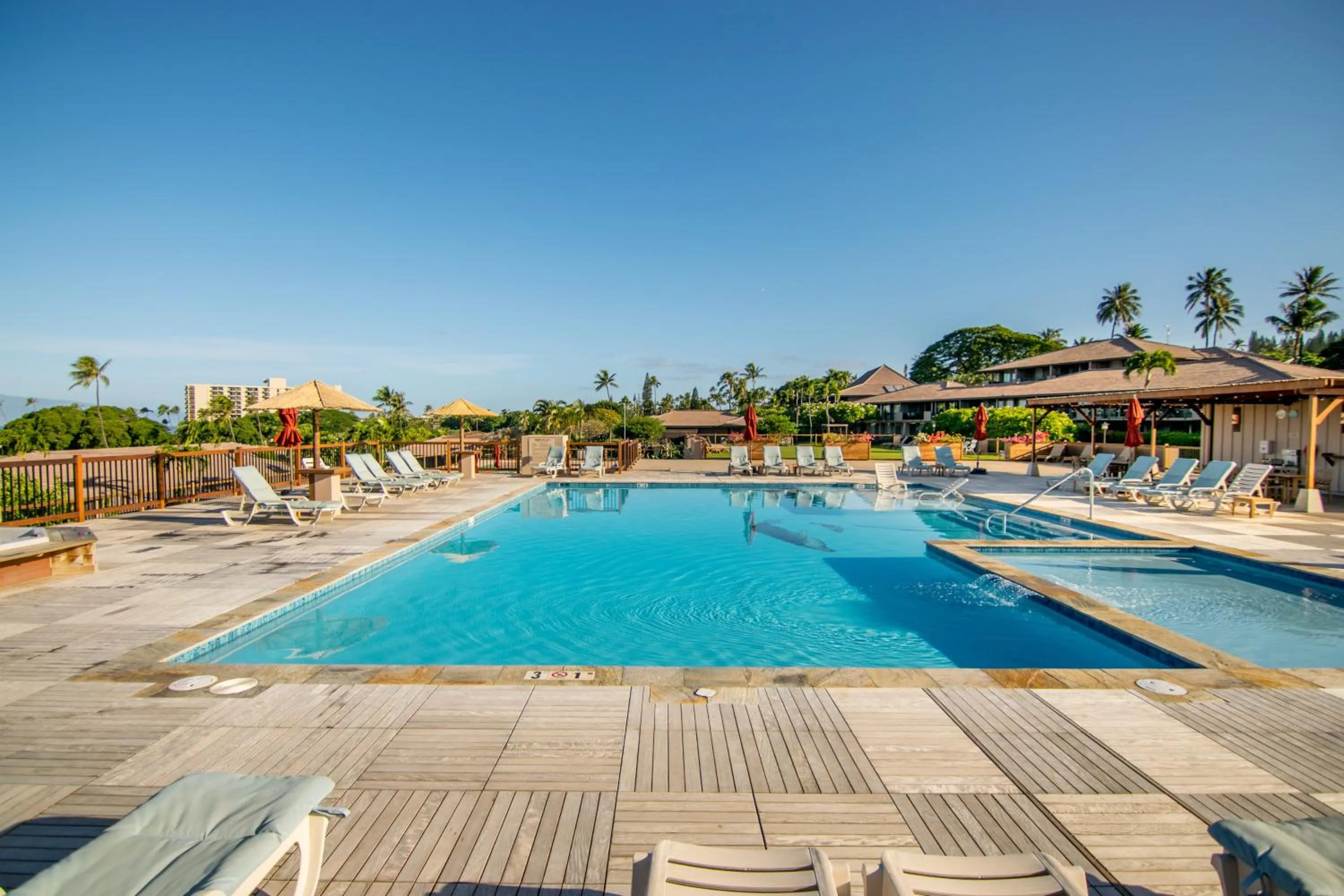 Swimming pool in Kaanapali Maui at the Eldorado by OUTRIGGER