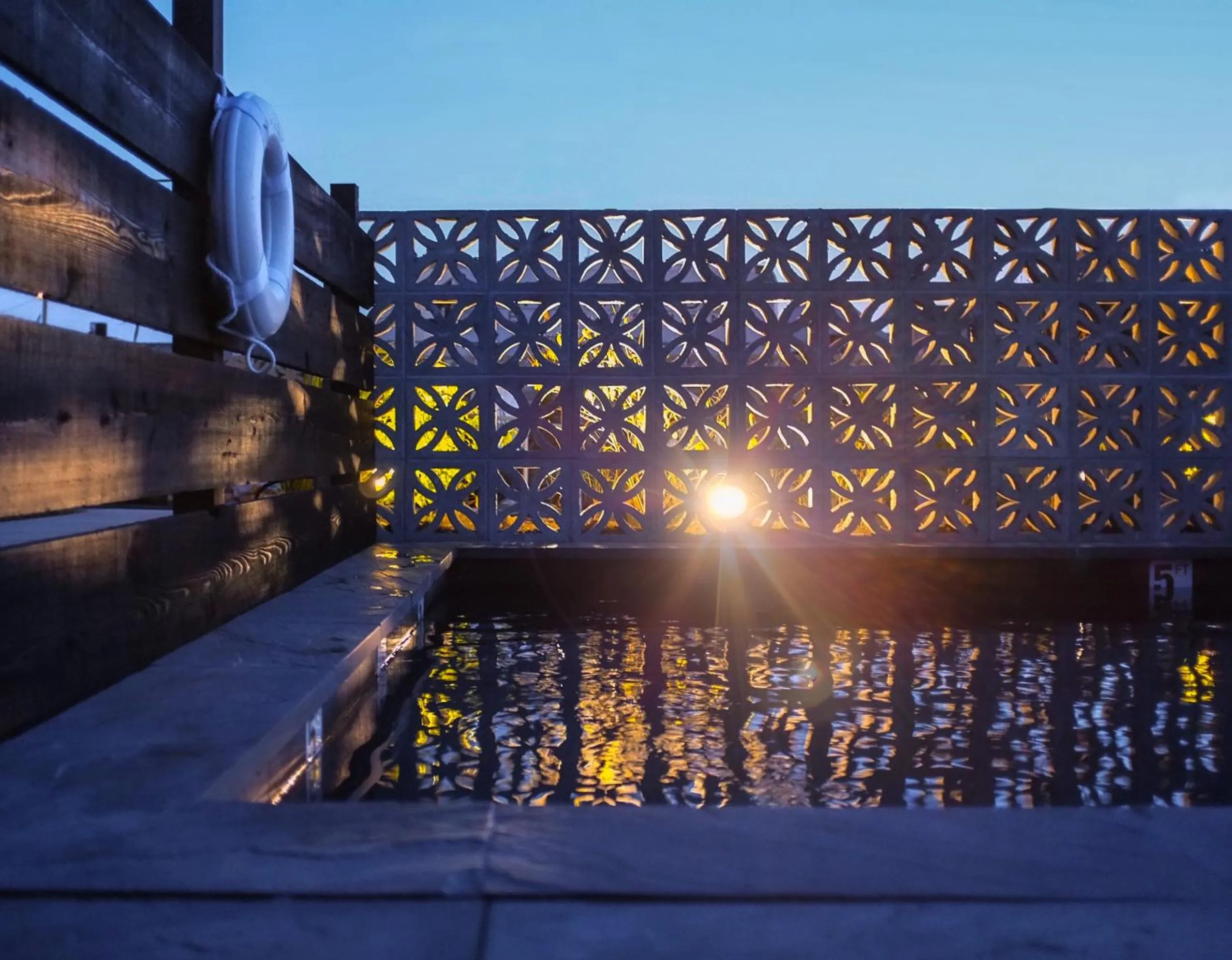 Swimming pool in Lokal Hotel Cape May