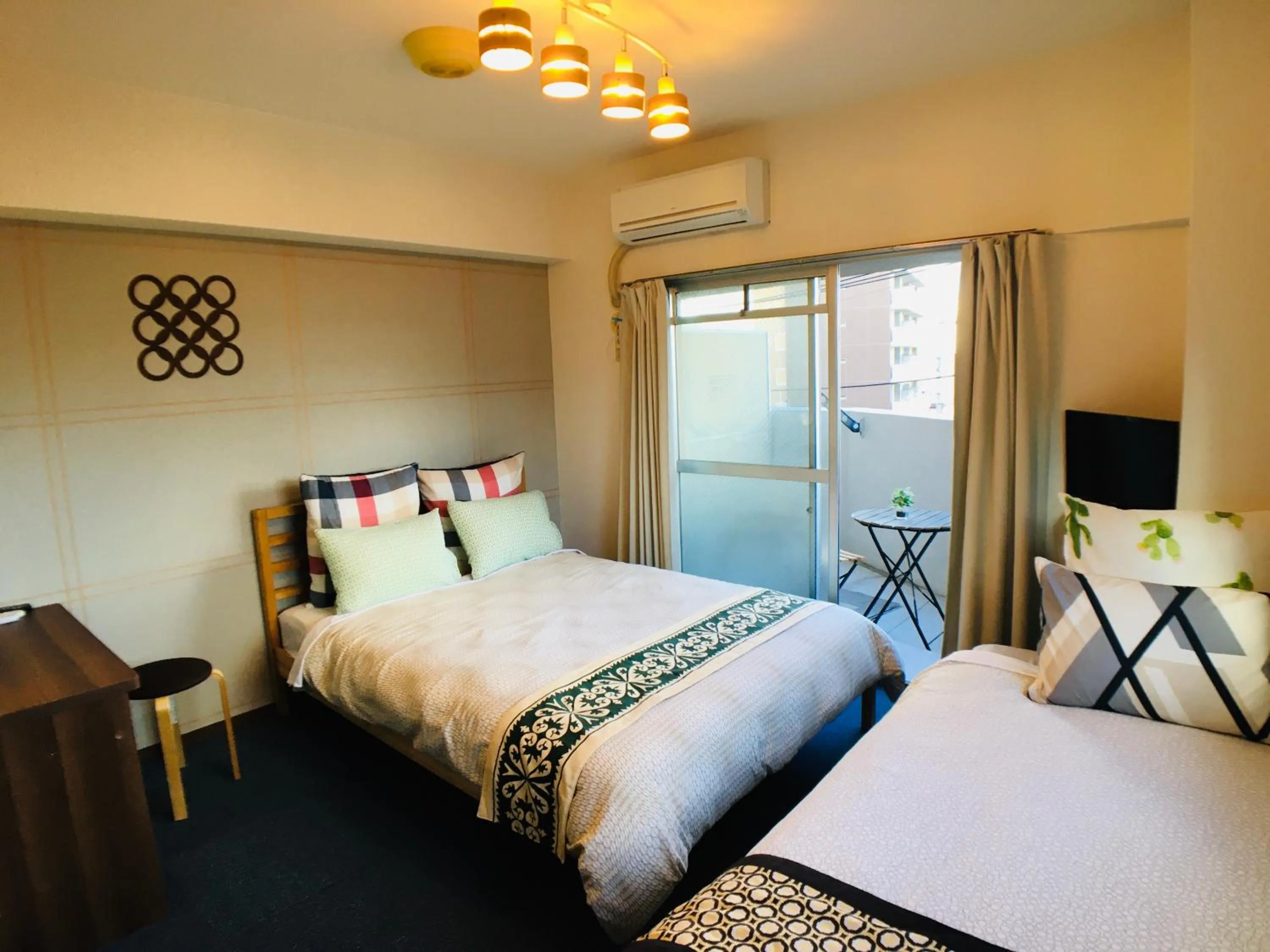 Bedroom, Bed in Coco Fukuoka Chiyo