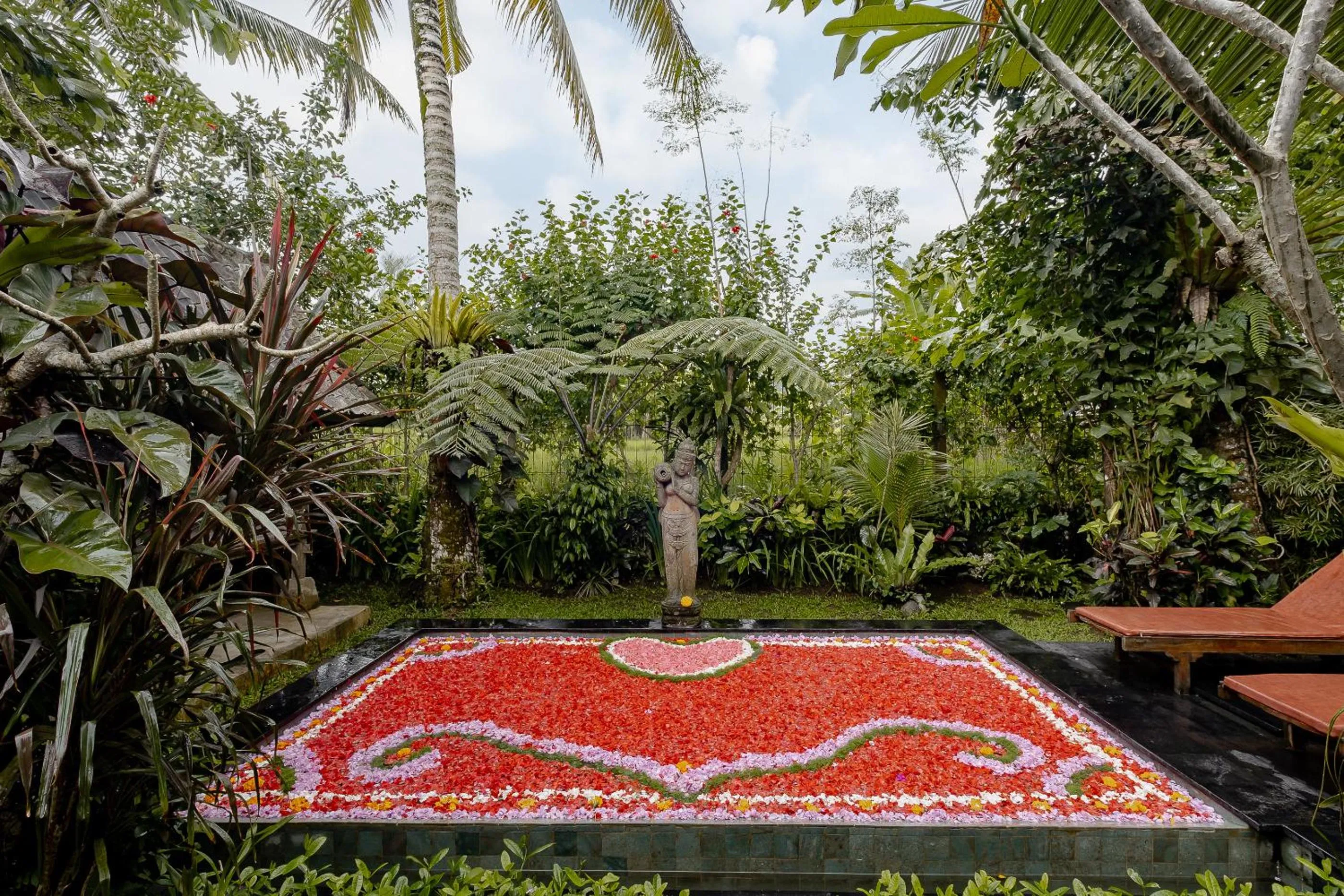 Garden in Moringa Ubud Villa