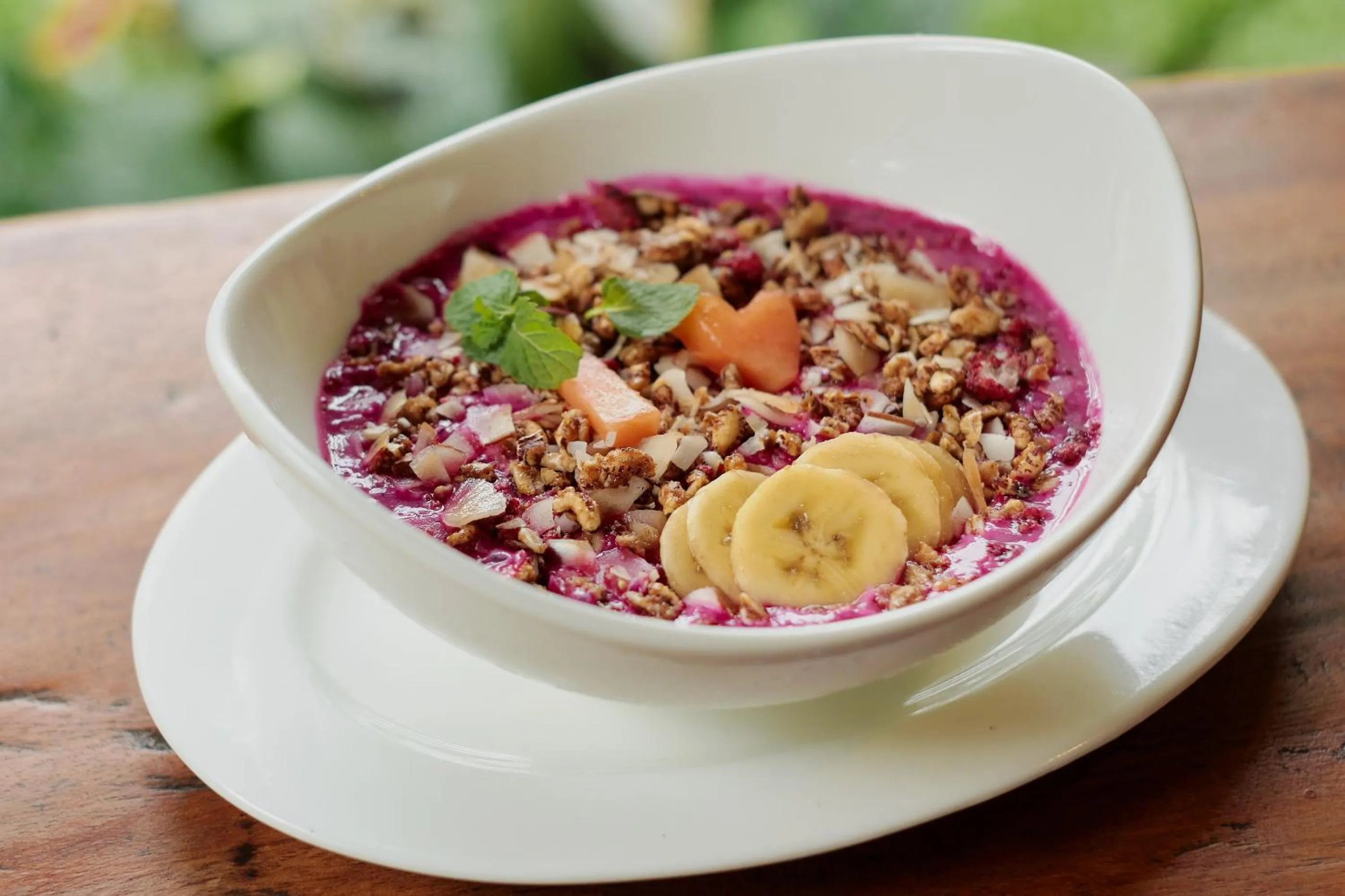 Food in Moringa Ubud Villa