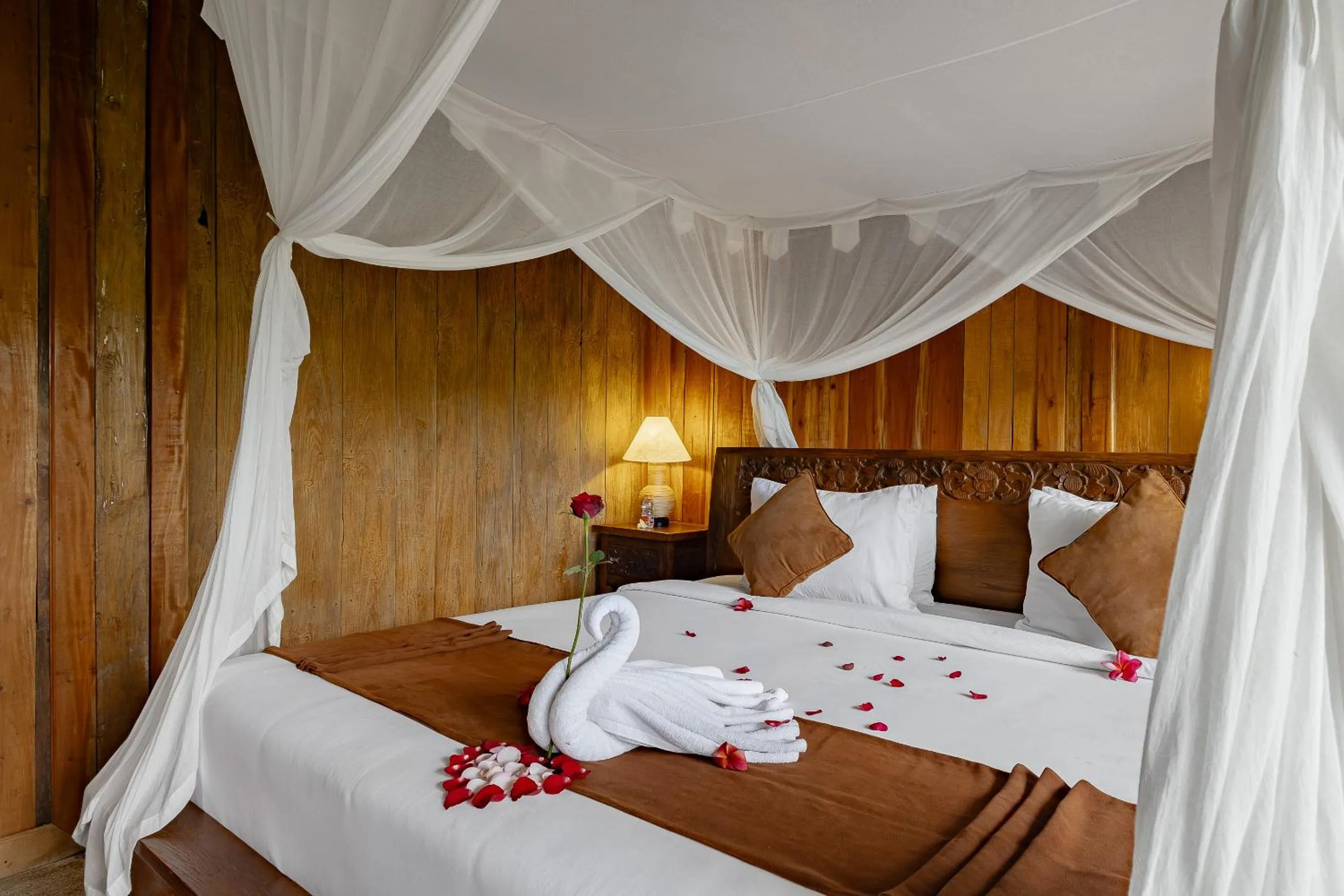 Bedroom, Bed in Moringa Ubud Villa