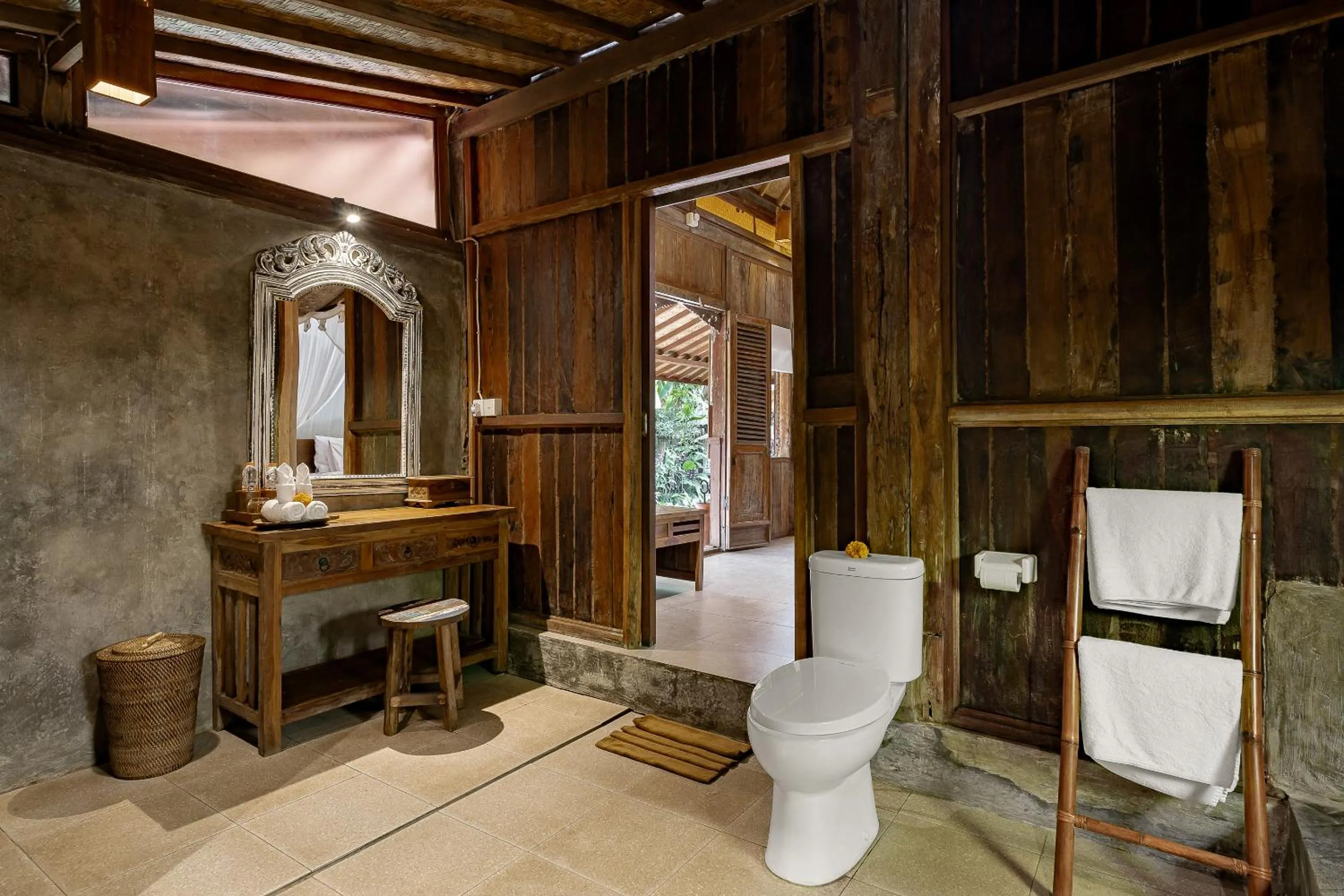 Bathroom in Moringa Ubud Villa